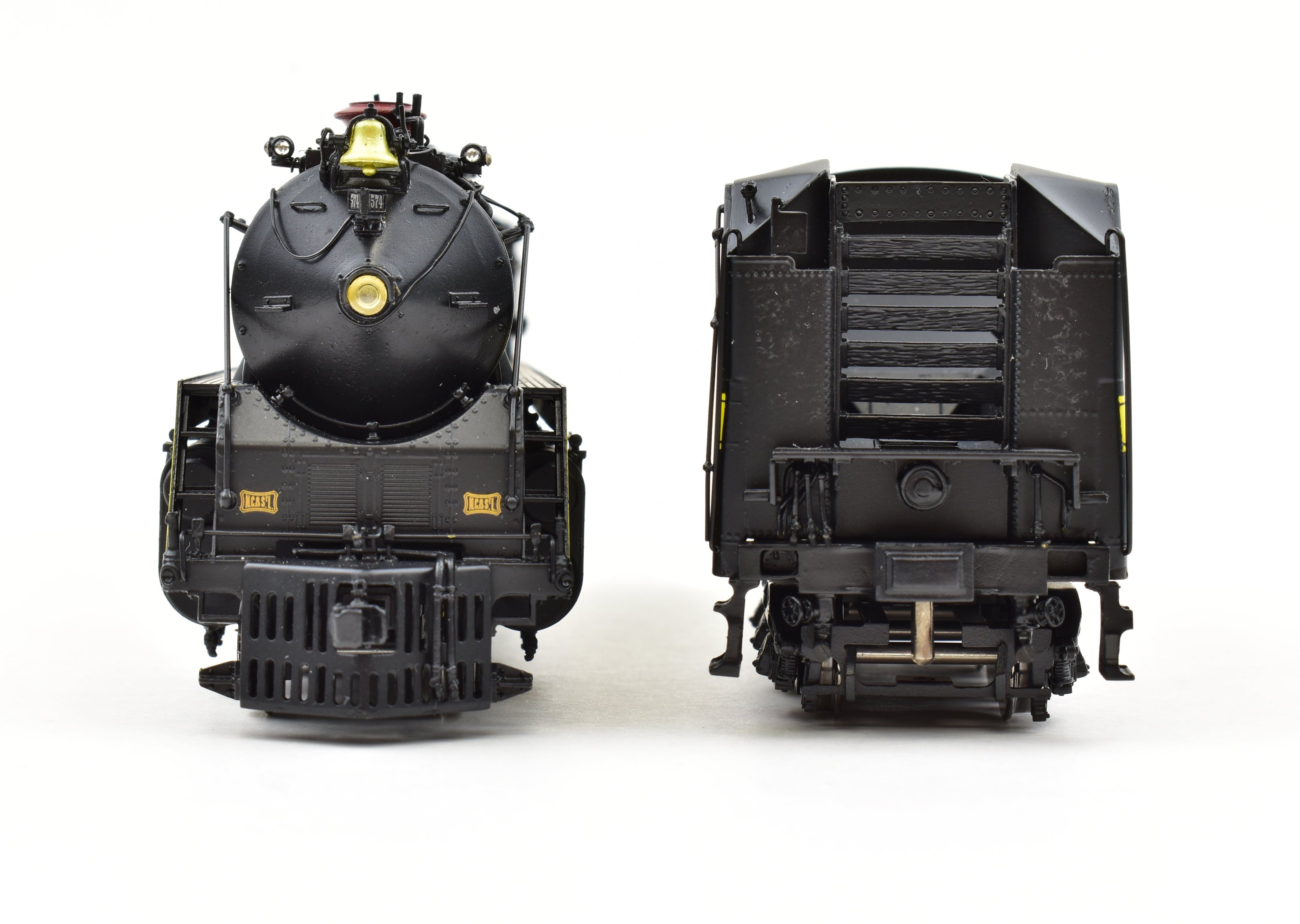 HO Brass OMI - Overland Models 4-8-4 Yellow Jacket No. 574 NC&StL