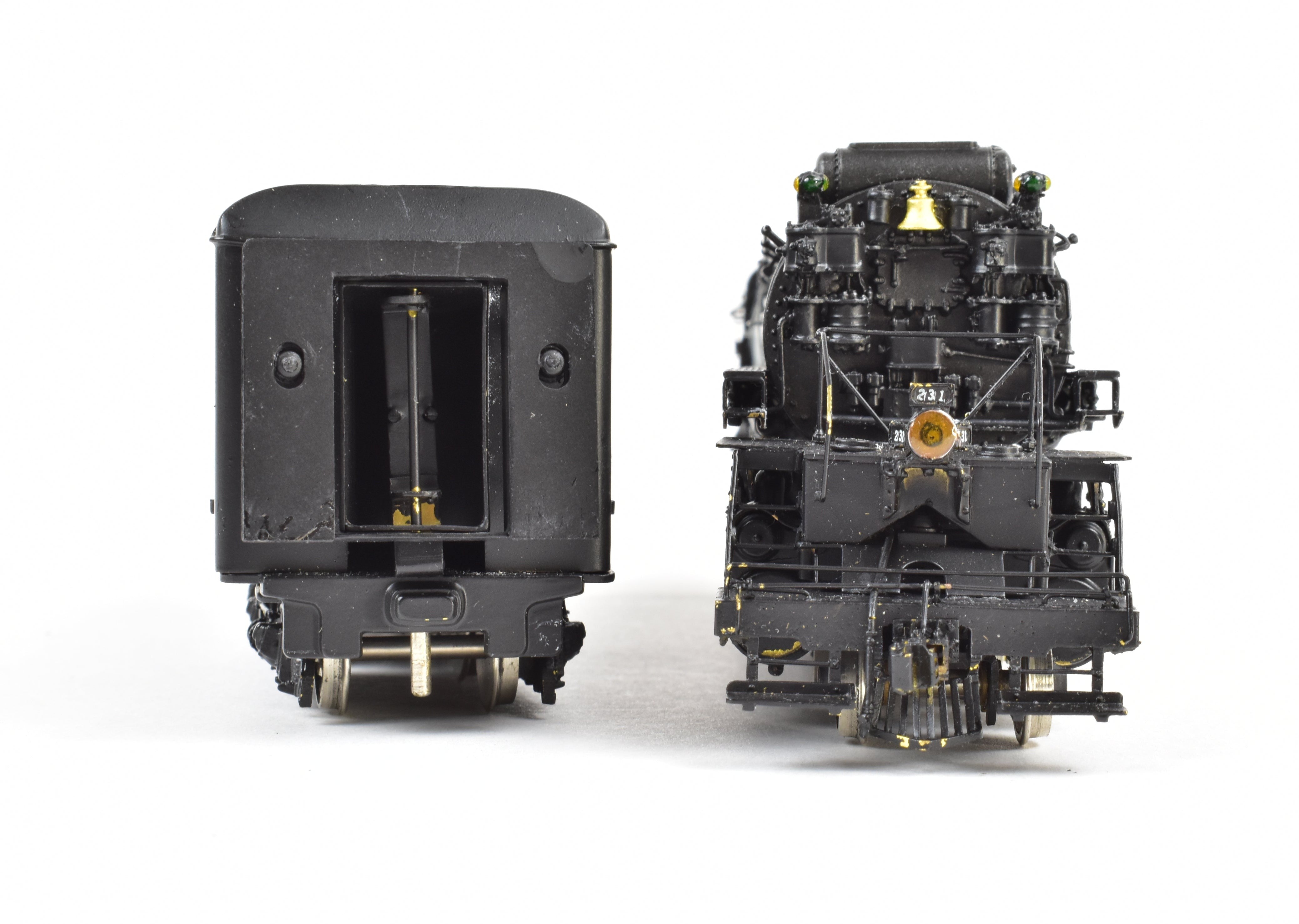 HO Scale Brass Model Train Set by Westside Model Co. - DM&IR Duluth, Missabe, & Iron Range 2-8-8-4 Yellowstone M-4 Locomotive with Caboose C/P