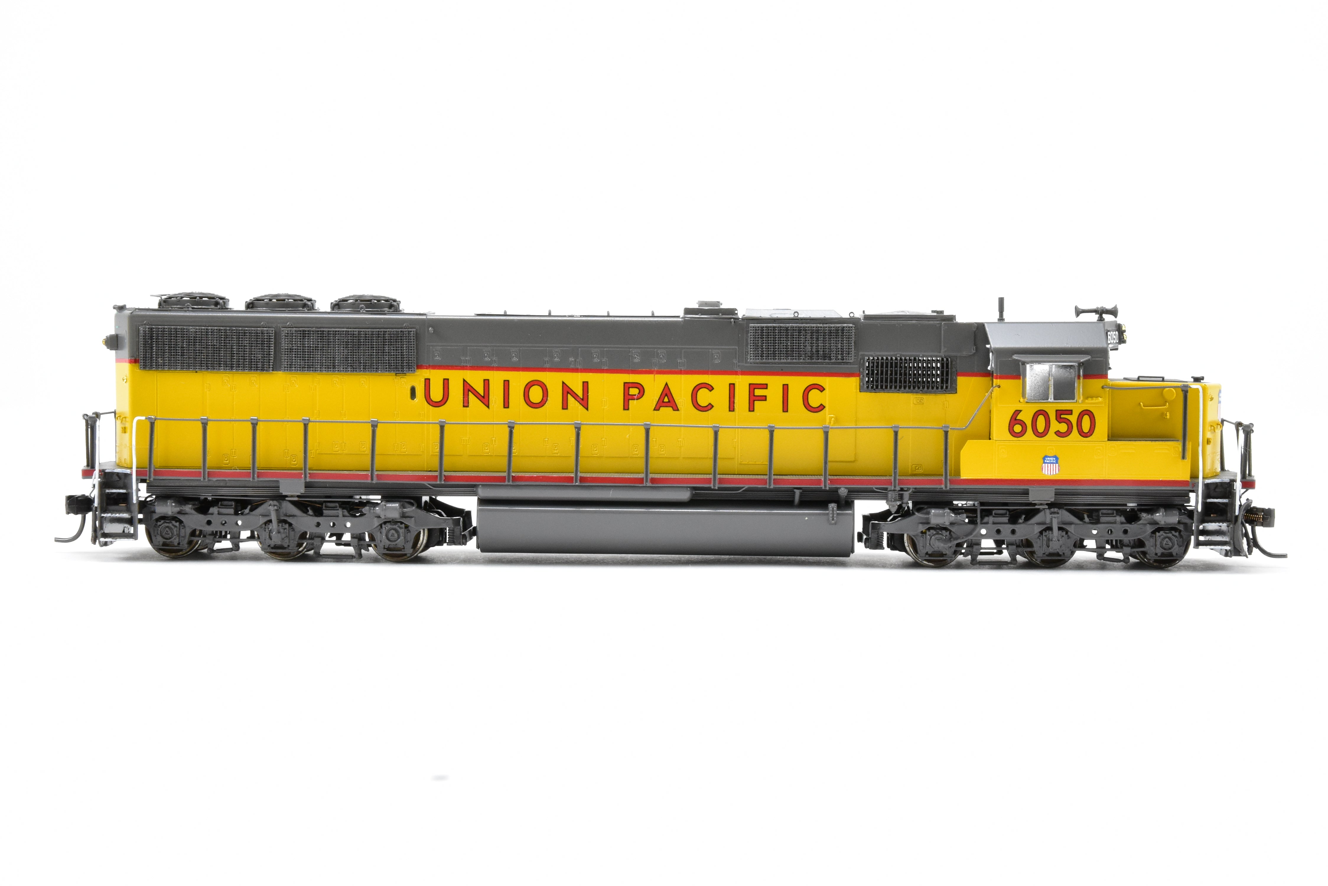 HO Scale Brass Union Pacific EMD SD60 Locomotive Model by Overland Models, Inc., Custom Painted with Road Number 6050