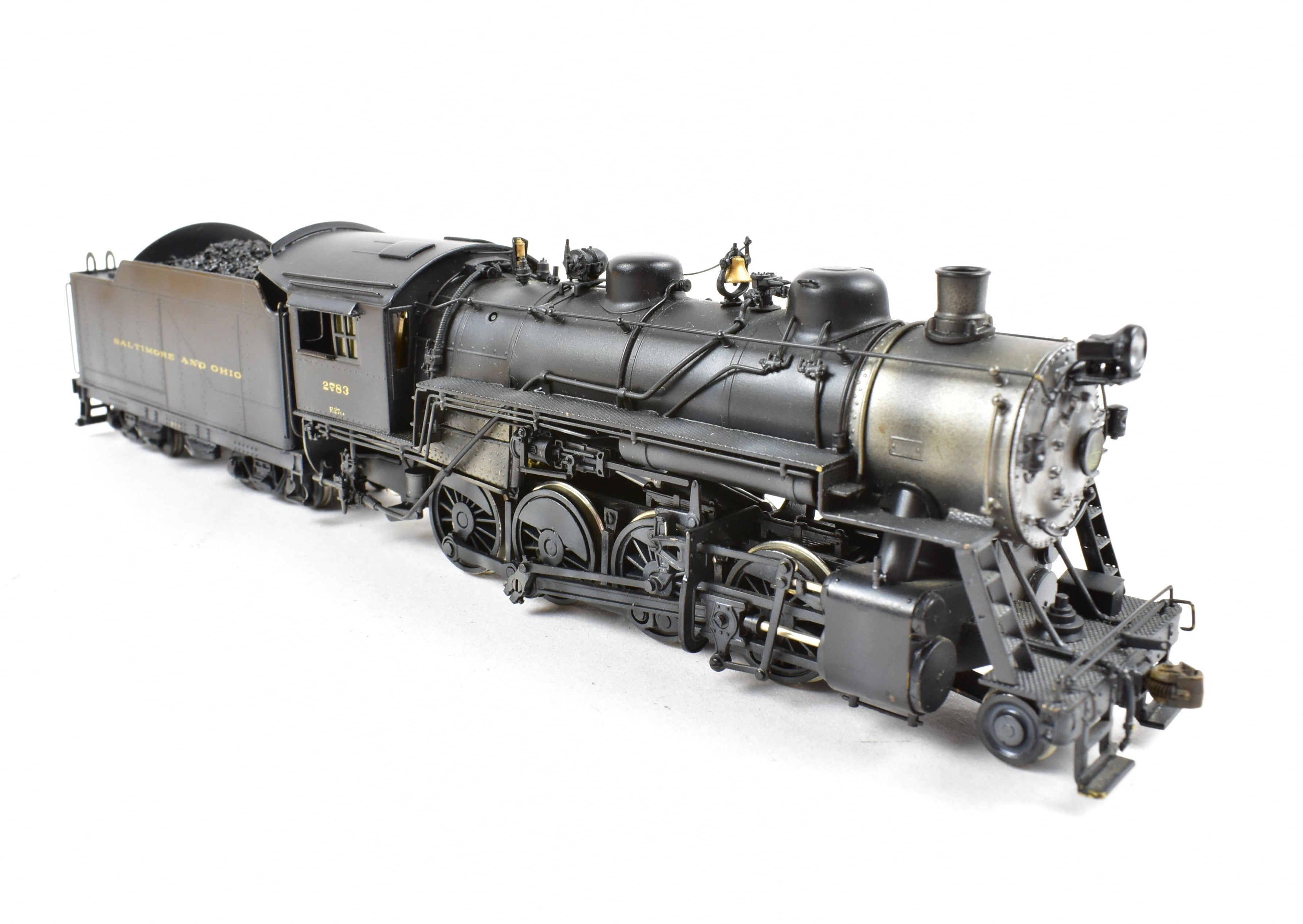 HO Brass PFM United Baltimore & Ohio E-27ca 2-8-0 Pro Painted Model
