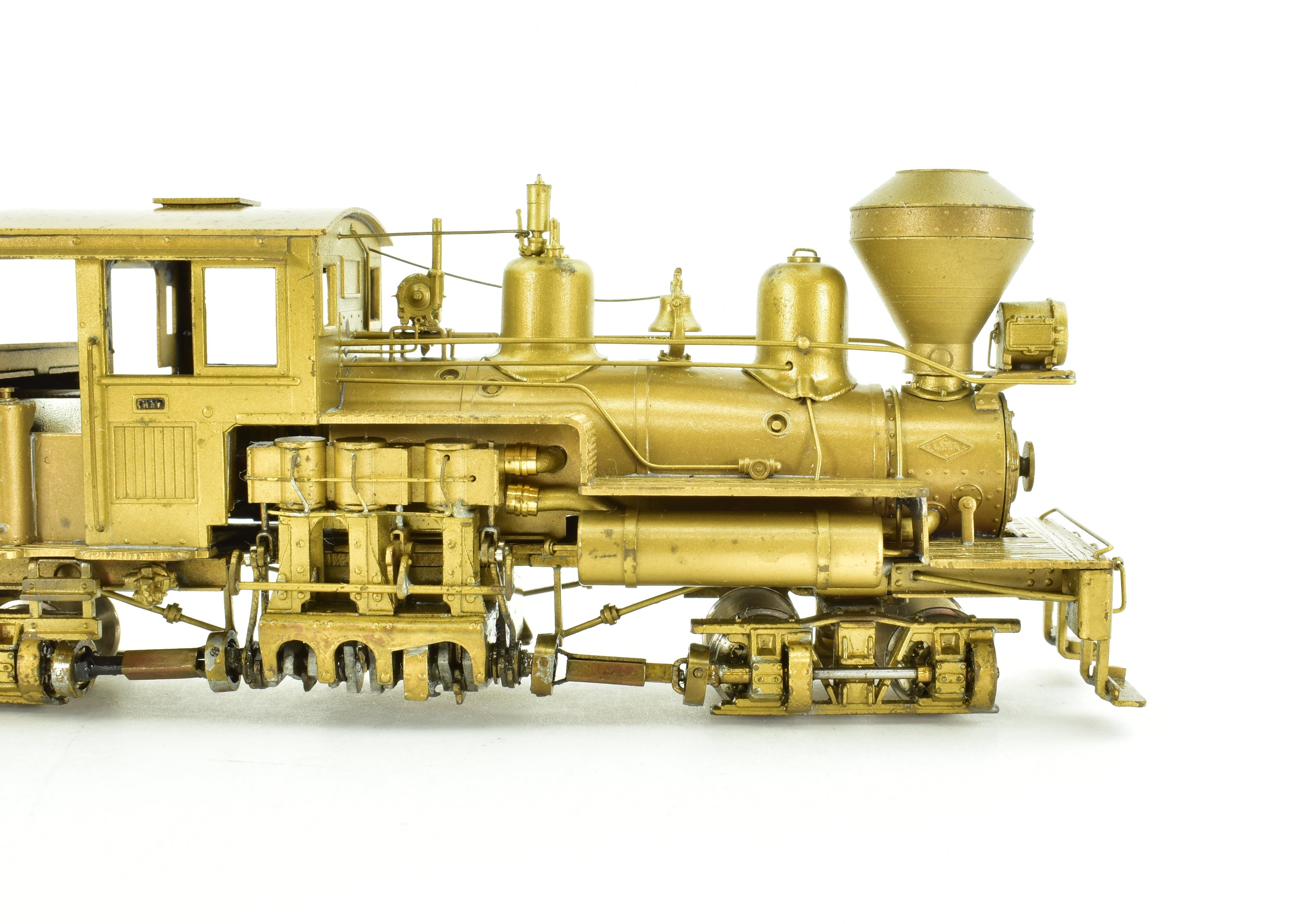 1969 Run HOn3 Brass PFM - United Cowichan Railroad 25 - ton Shay Model