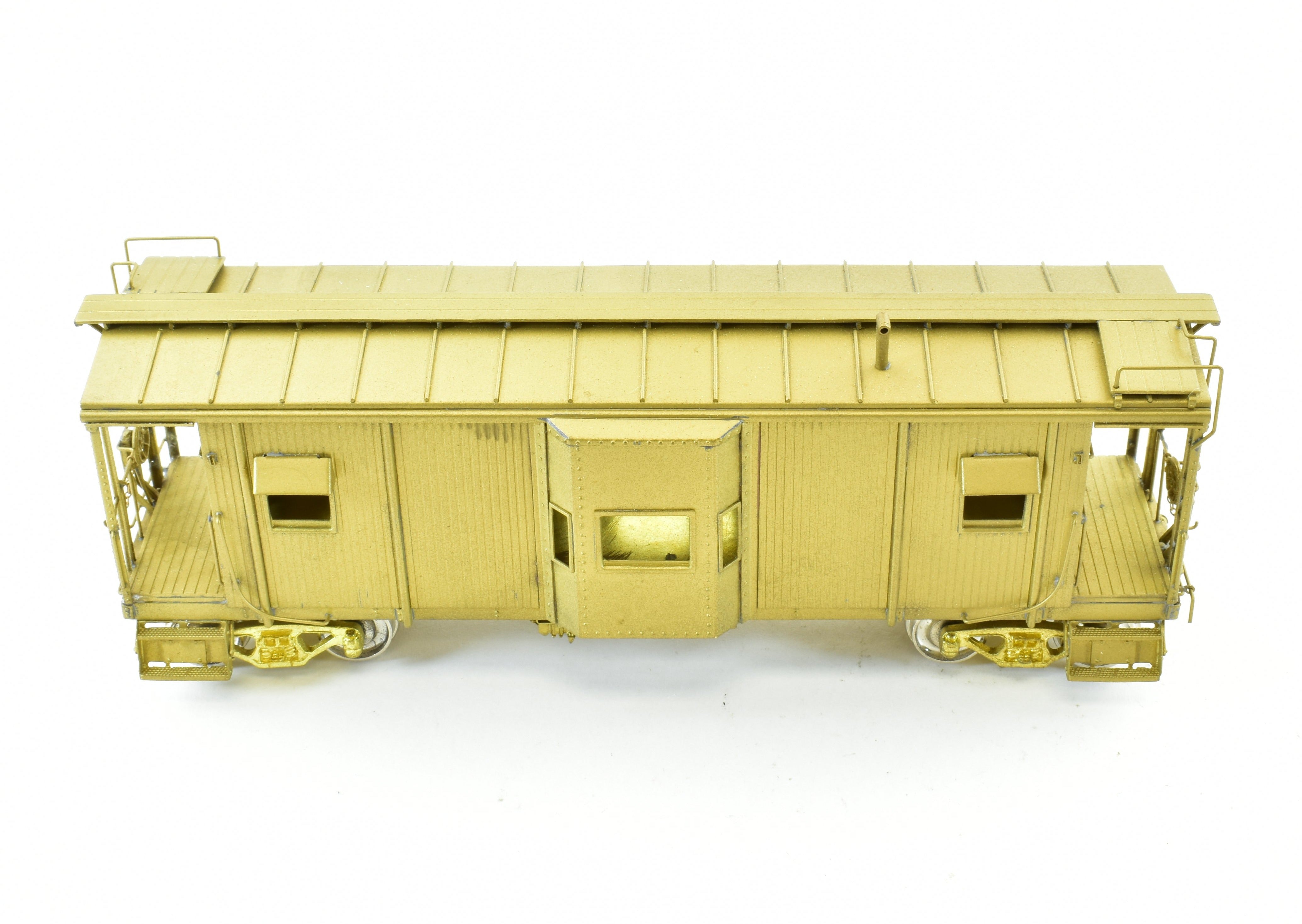 HO Scale Brass Oriental Limited Baltimore & Ohio I-13 Wood Bay Window Caboose Model Train Collectible