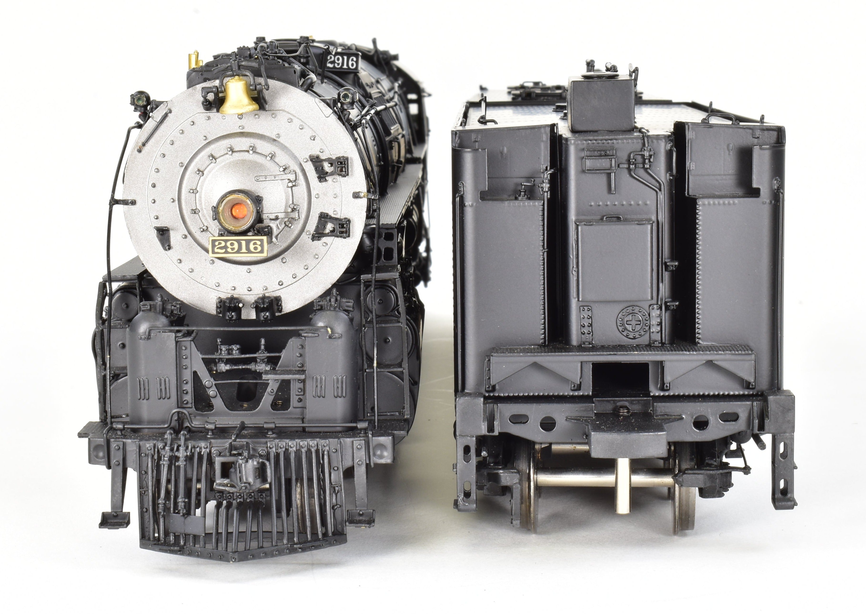 O Scale Brass Sunset Models ATSF - Santa Fe 2900 Class 4-8-4 Factory Painted Locomotive