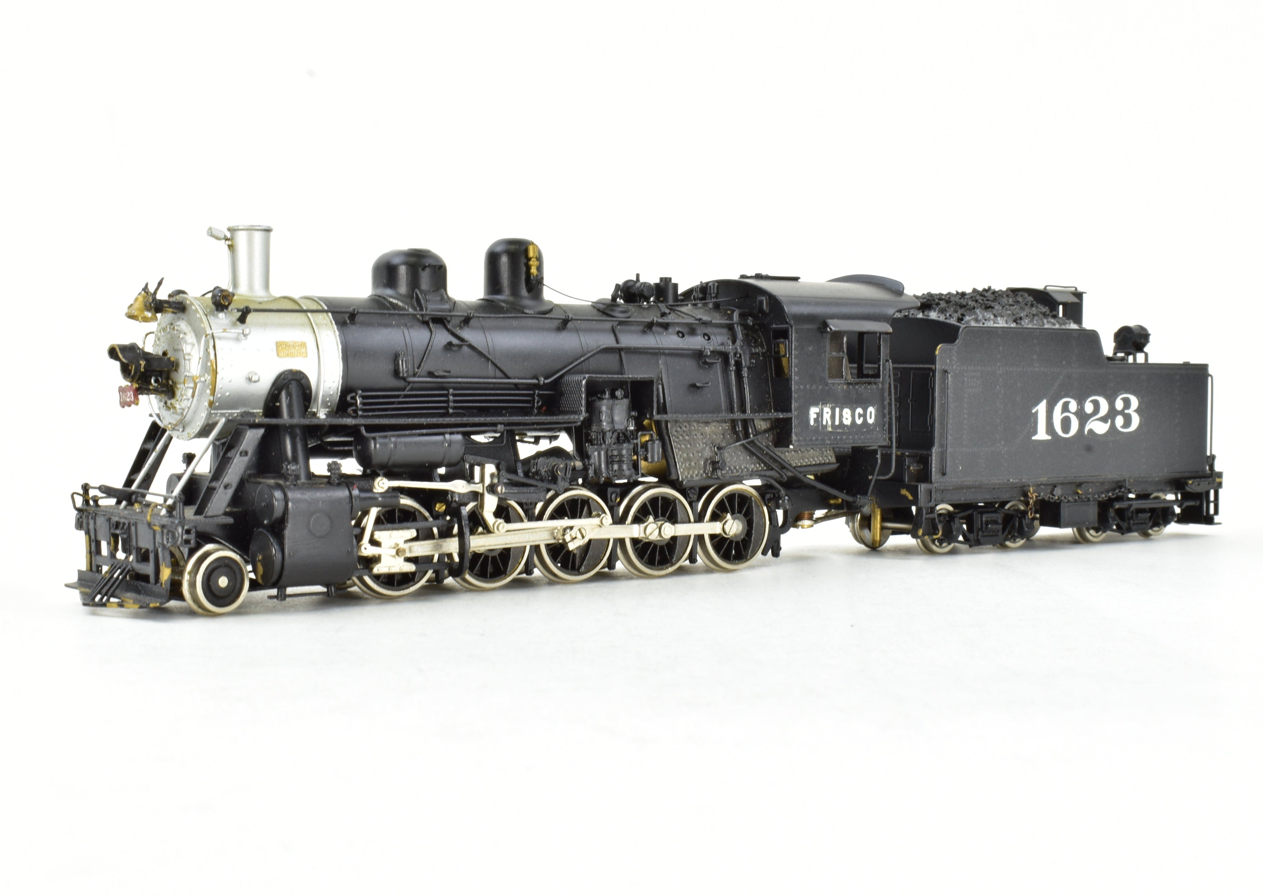 Custom Painted HO Brass PFM - United SLSF Frisco 2-10-0 Decapod Model