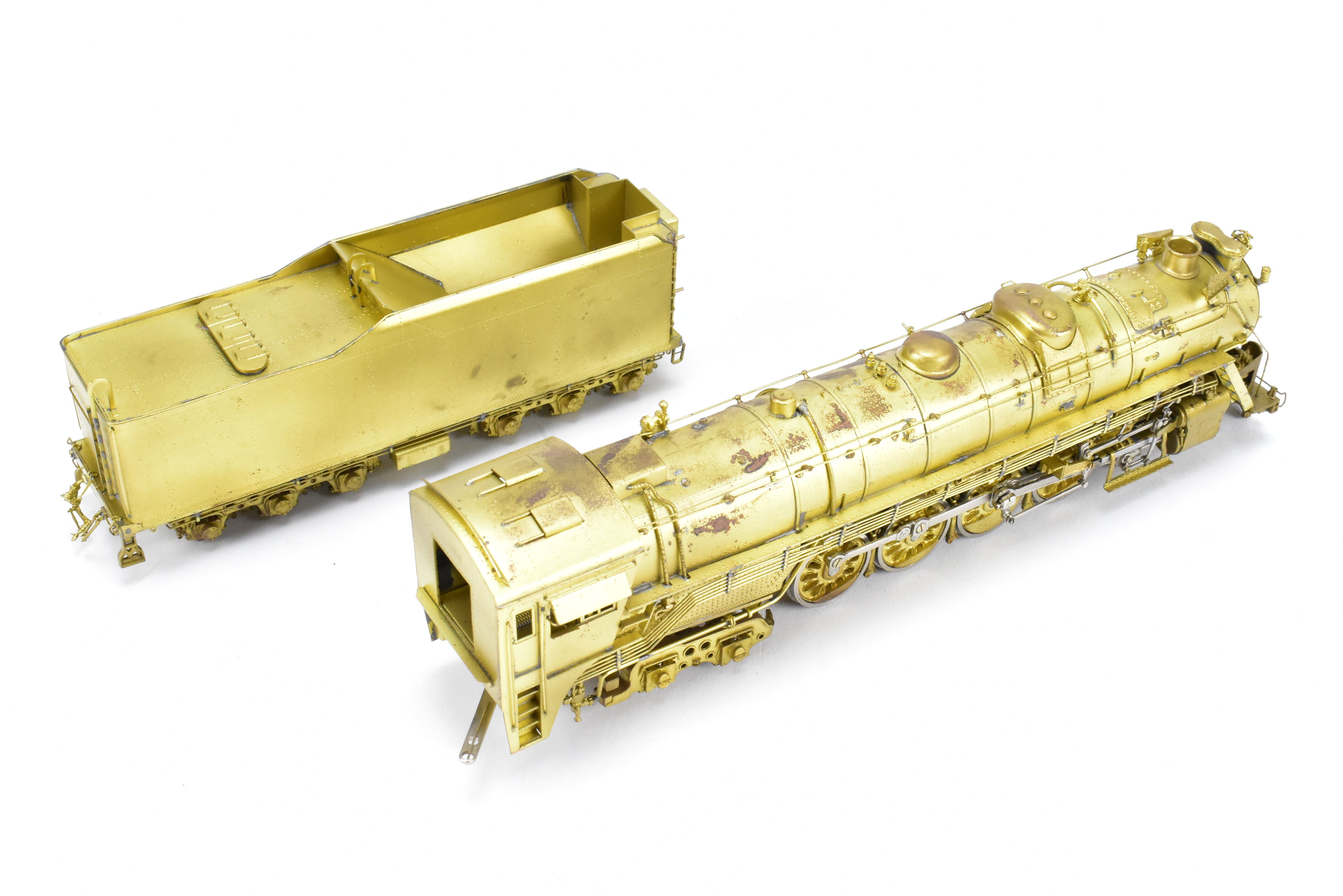 HO Scale Brass Key Imports D&RGW - Denver & Rio Grande Western M-68 4-8-4 Northern Model Train for Collectors