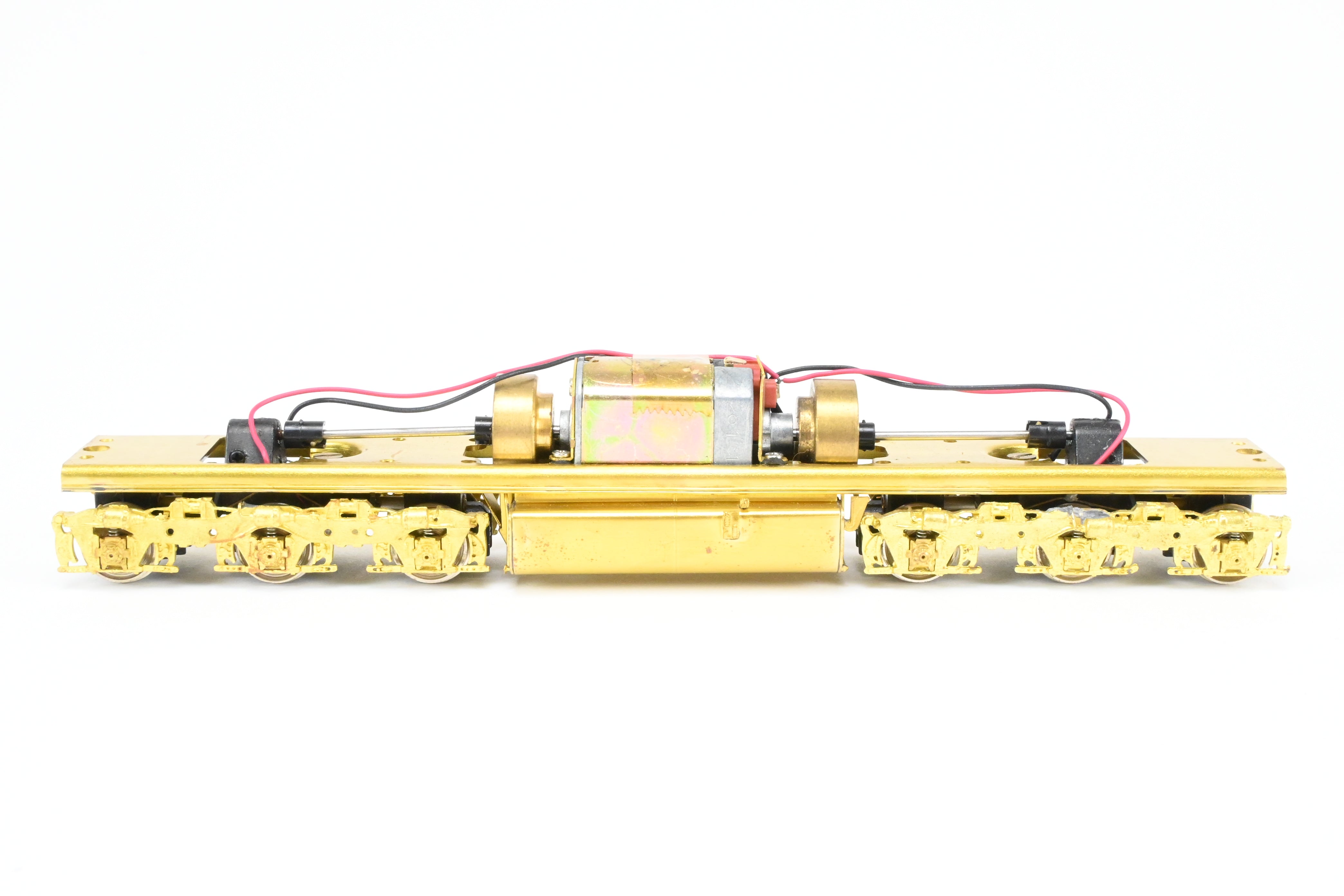 HO Scale Brass Train Drive Systems for EMD SD24 by Overland Models Inc. with Various Road Designs and Brass Fuel Tank