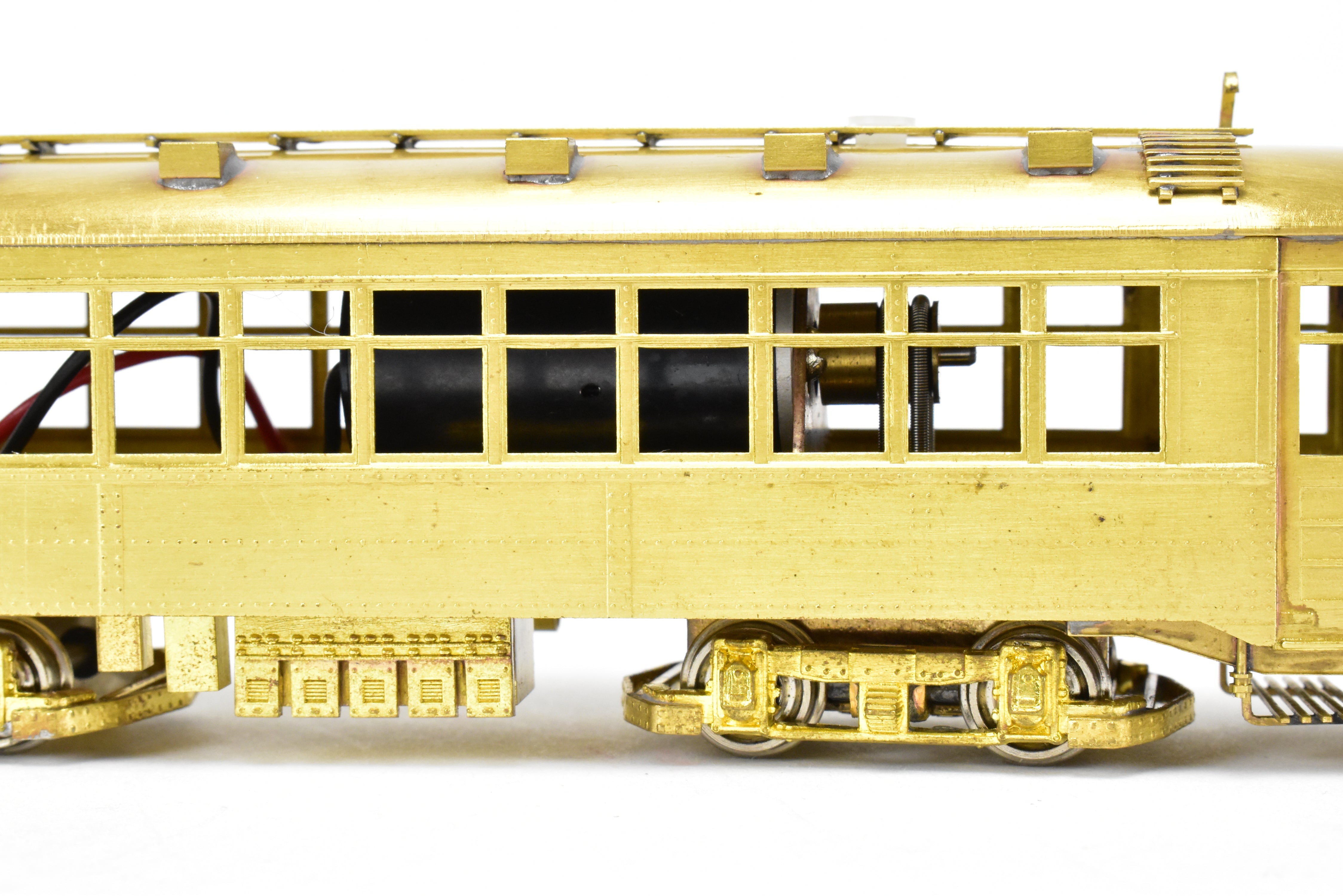 HO Scale Brass Fairfield 345 - 2 CSL Chicago Surface Lines #169 Two - Man City Car