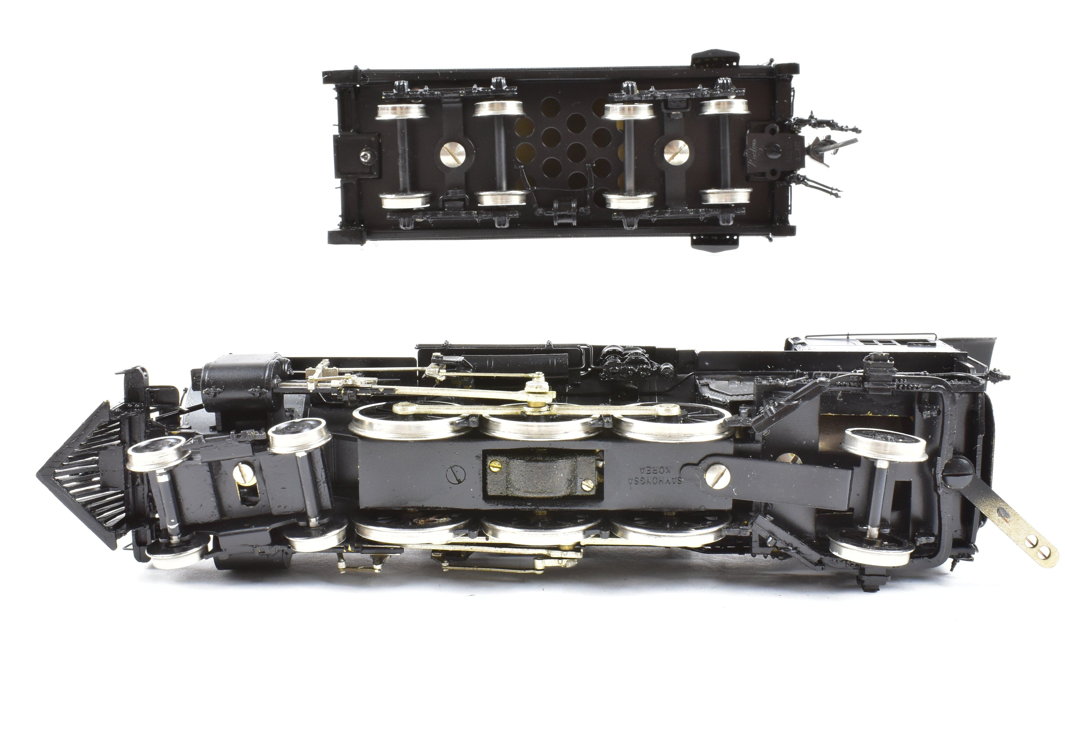 HO Scale Brass Pro-Painted Northern Pacific Q-3 4-6-2 Model by W&R Enterprises