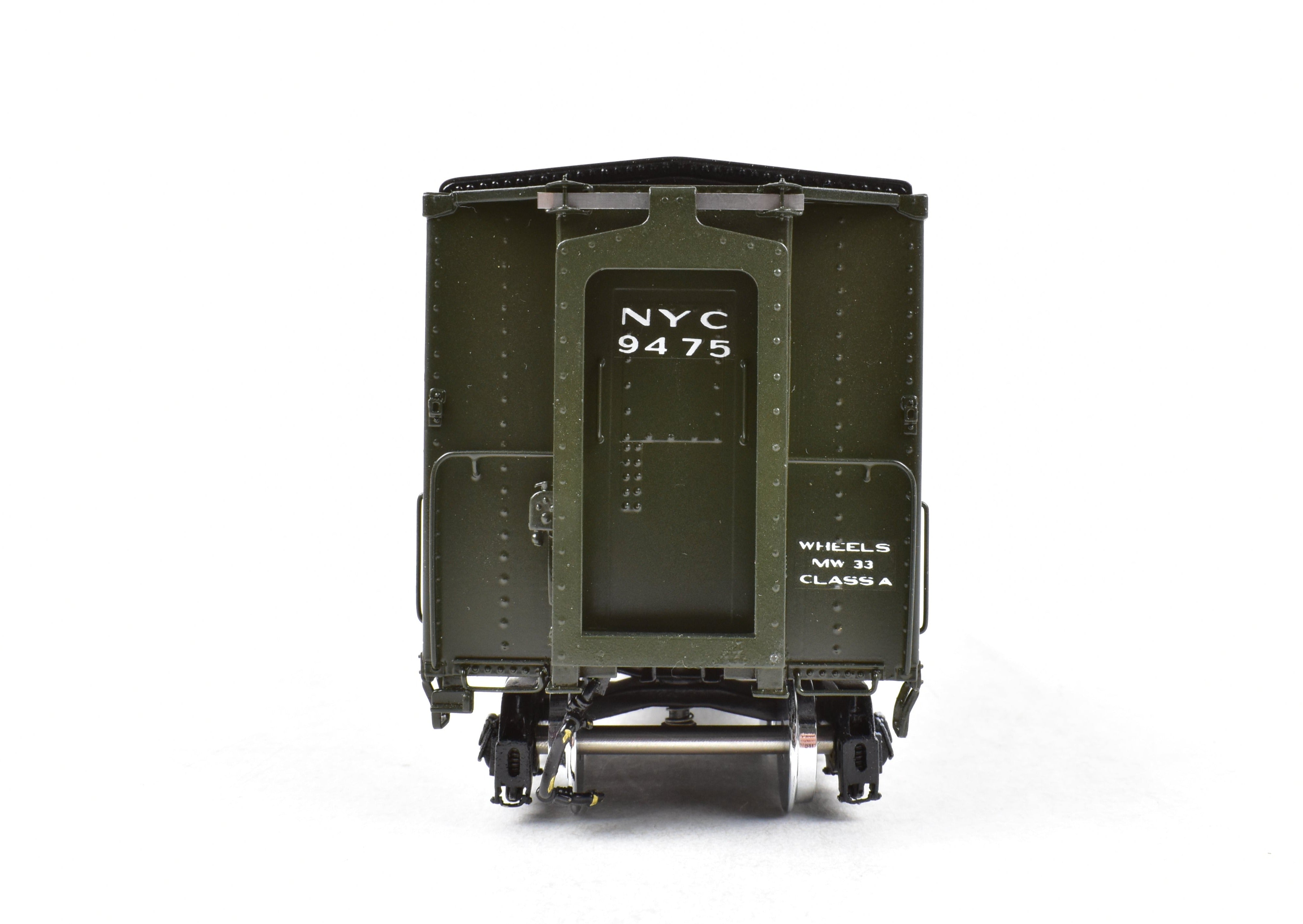 S Scale Brass Model of New York Central Pullman Troop Sleeper Express Box Car Conversion by River Raisin Models from NYC - River Raisin Models' Special Edition in S Scale