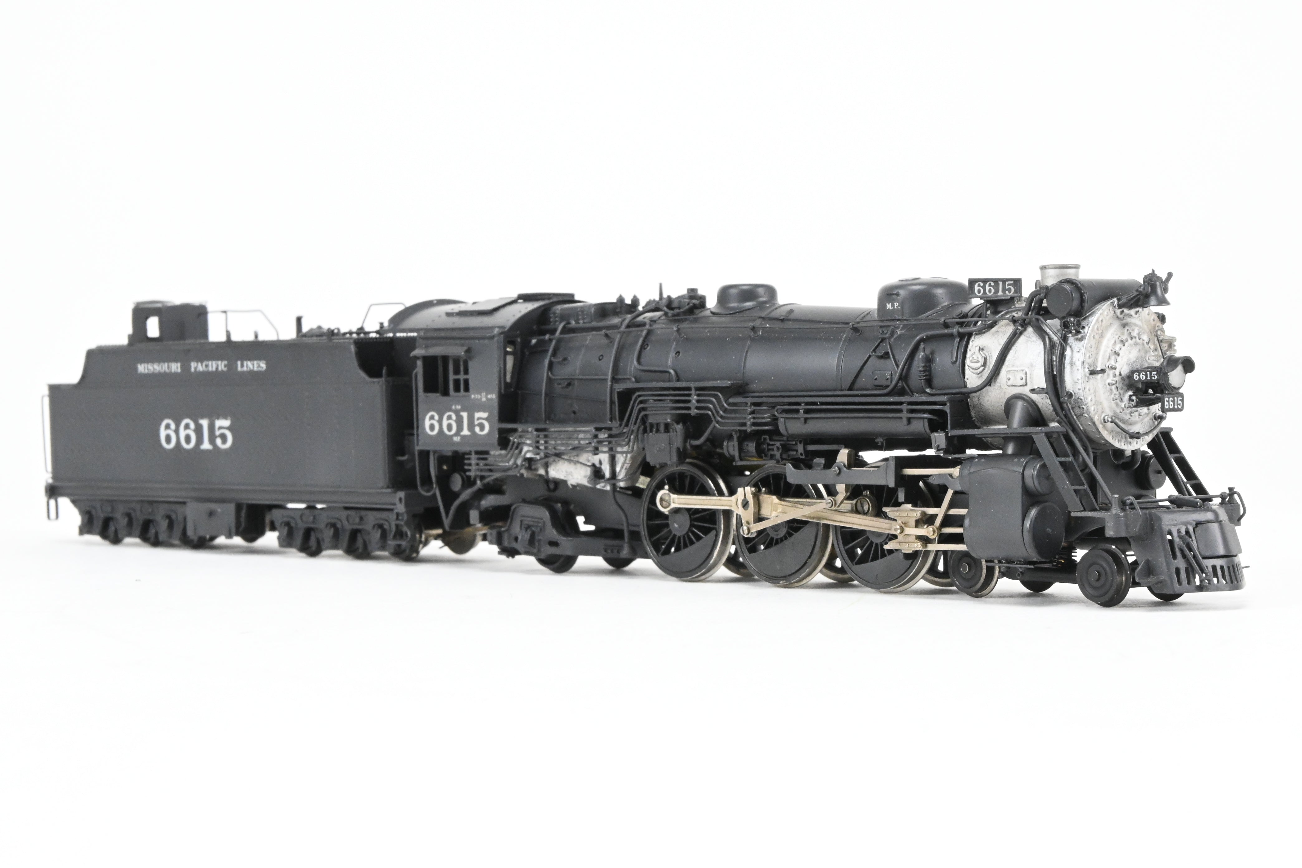 HO Scale Brass Custom - One-of-a-Kind Joe G. Collias Scratch - Built Missouri Pacific 4 - 6 - 2 Steam Locomotive No. 6615