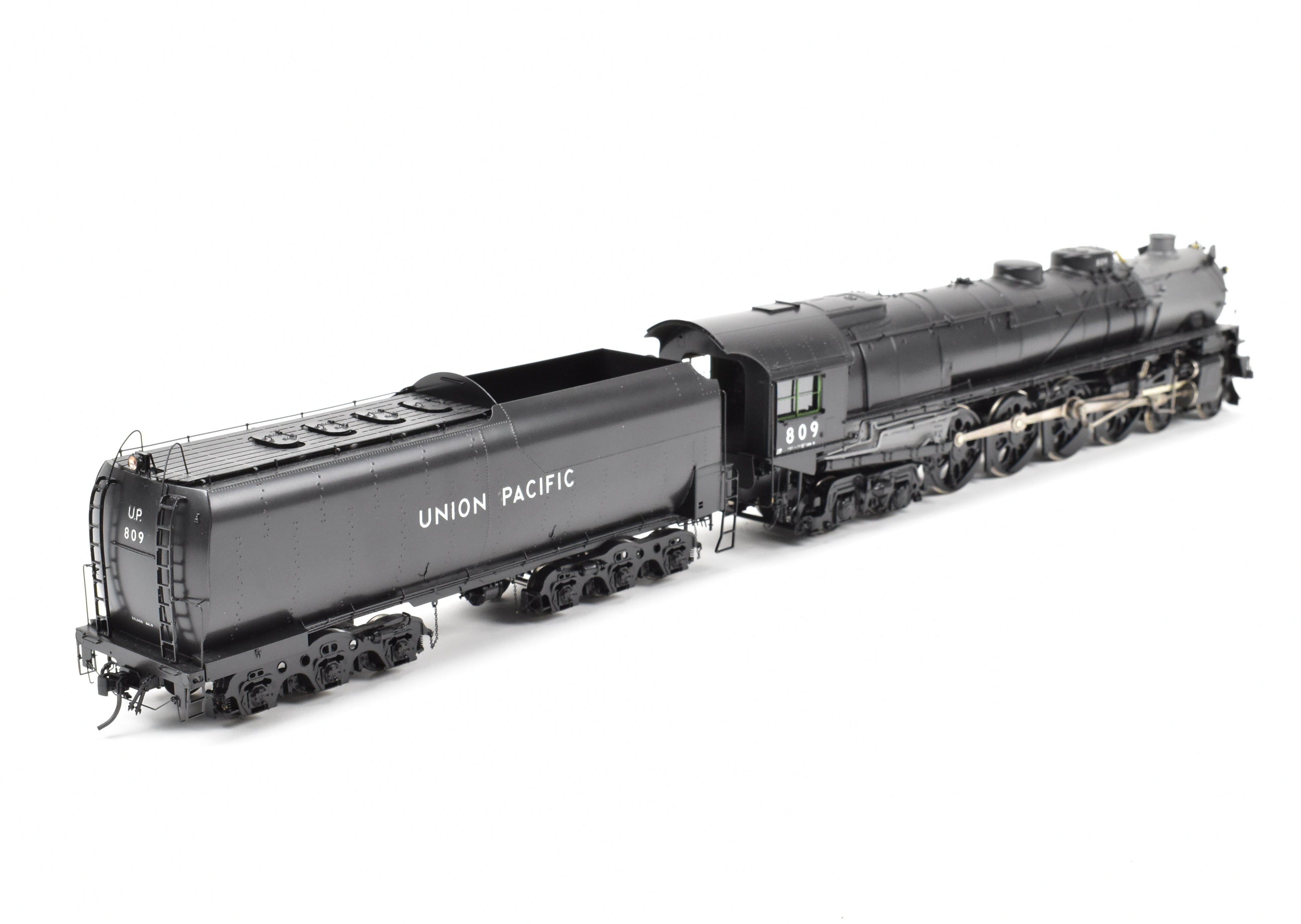 O Scale Brass Model Train - Overland Models, Inc. Union Pacific FEF - 1 4 - 8 - 4 Factory Painted Locomotive No. 809 As - Delivered