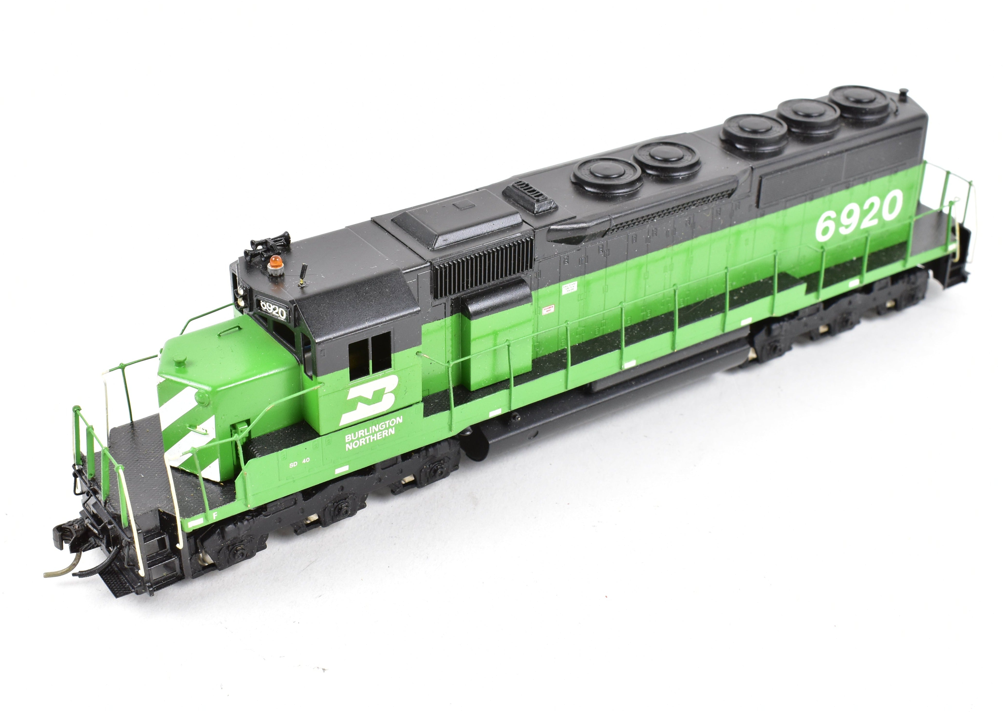 Custom Painted HO Brass Alco Models BN - Burlington Northern EMD SD40 Diesel