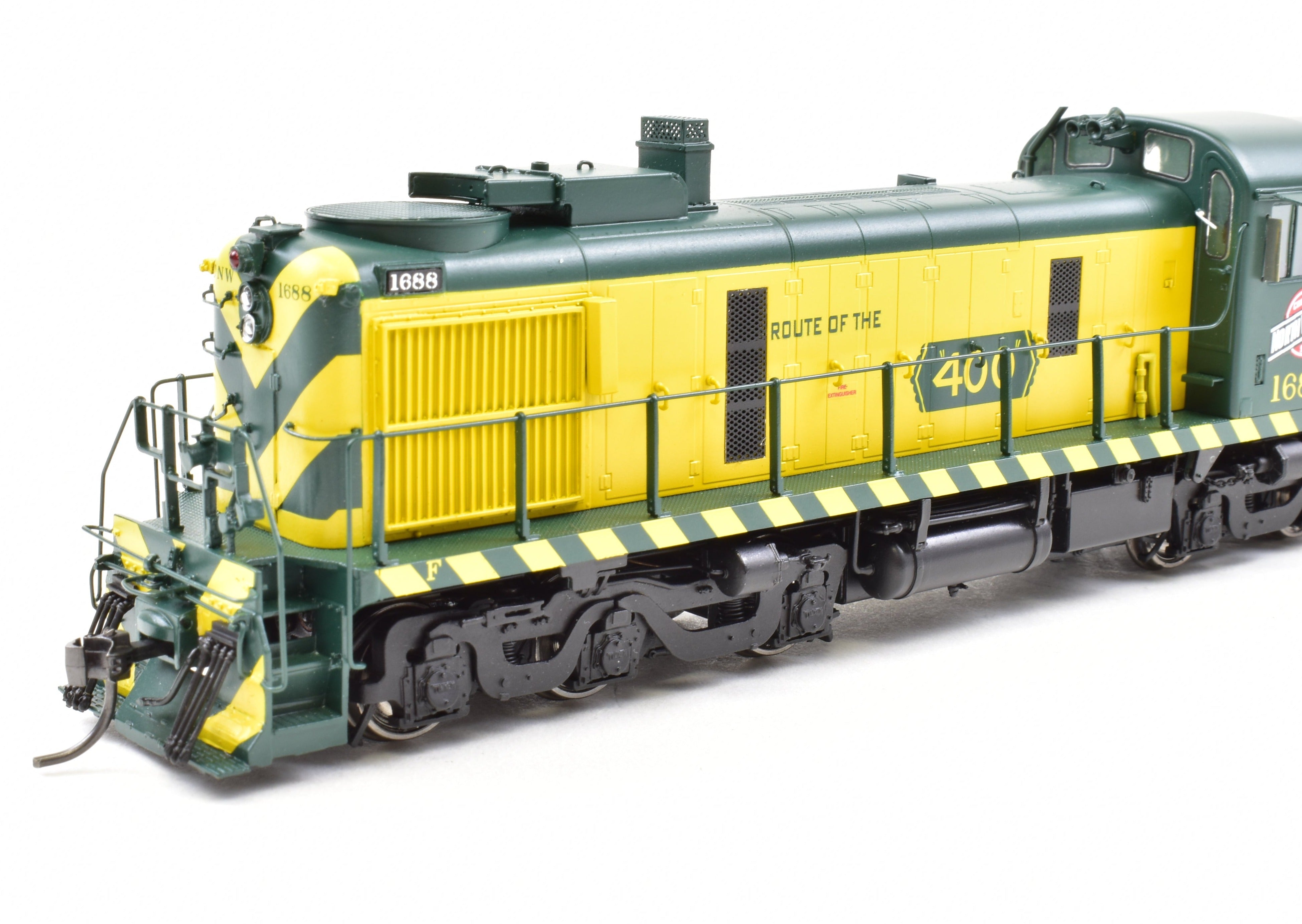 HO Scale Brass OMI ALCo RSD - 5 Phase III Hammerhead FP C&NW Model
