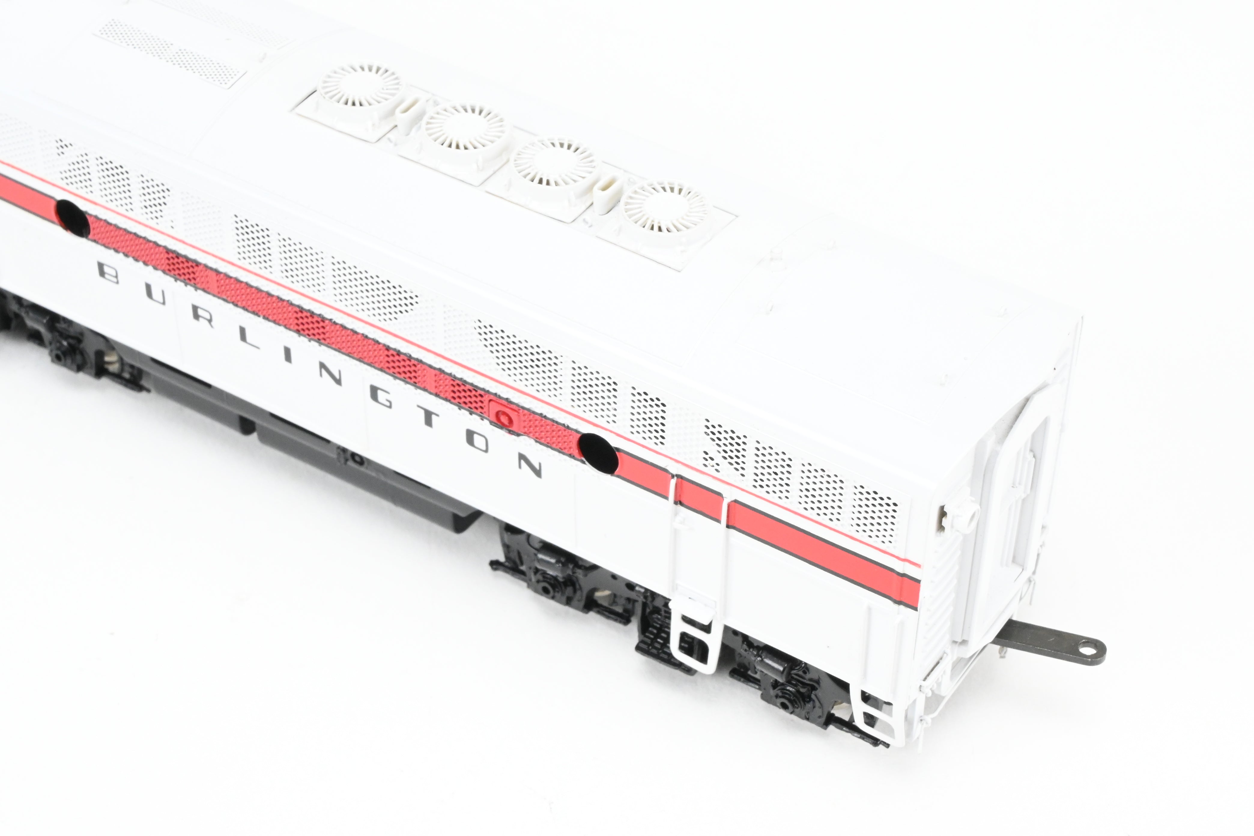 HO Scale Brass Model Train - Oriental Limited CB&Q – Burlington Route EMD F3A PH II with 1500 HP for Freight Operations