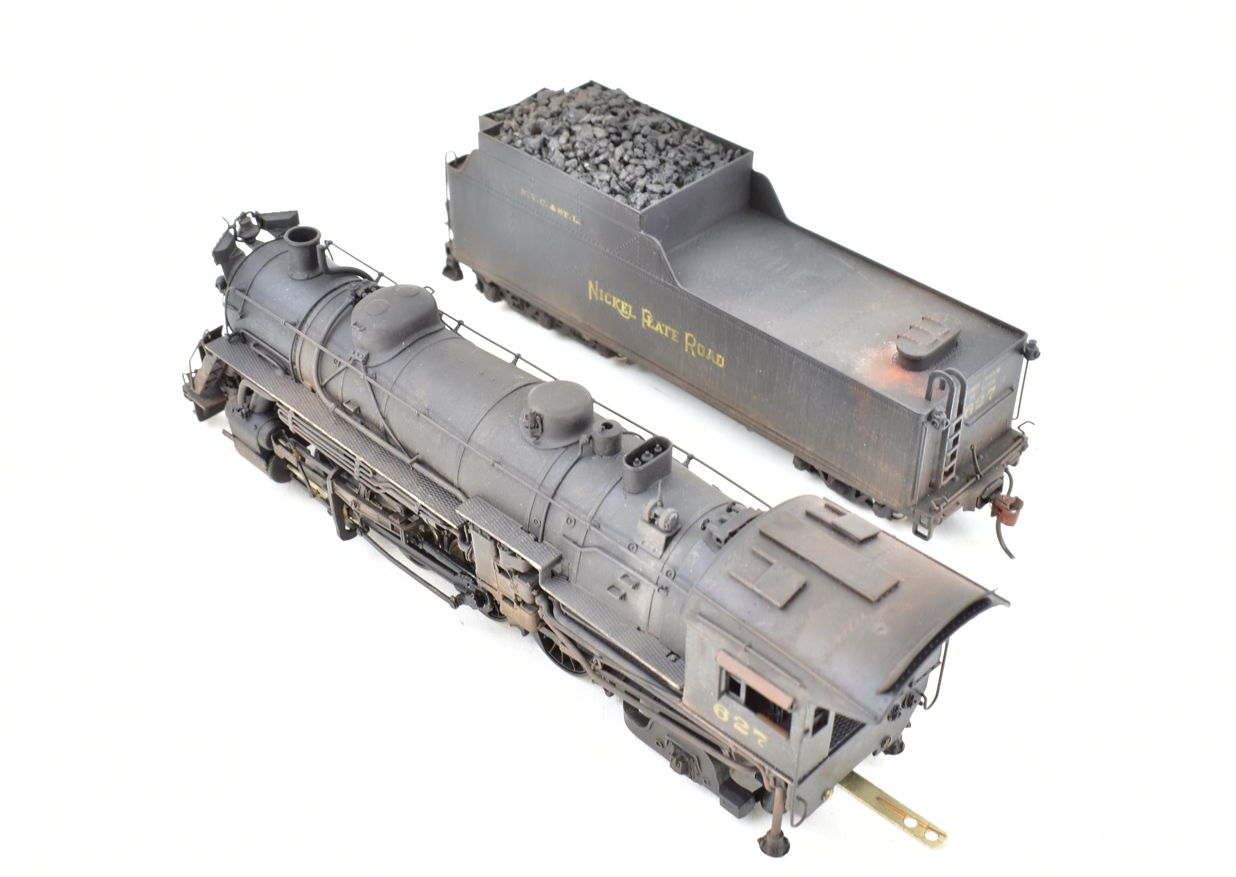 HO Scale Brass NKP - Nickel Plate Road H - 6d 2 - 8 - 2 Mikado CP No. 627 Model