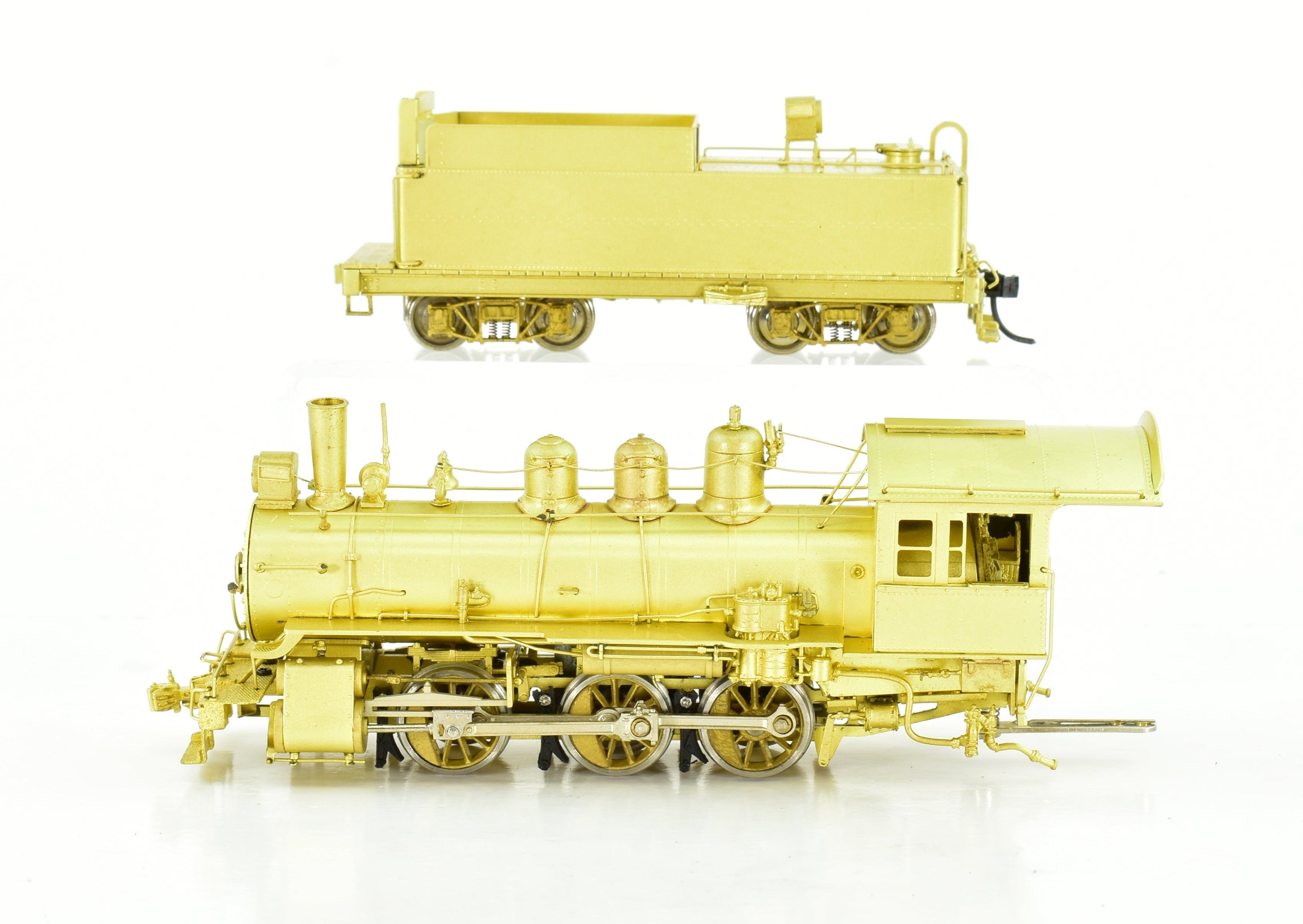HO Scale Brass Model Train - Oriental Limited CB&Q - Burlington Route G - 8 0 - 6 - 0 Cross Compound Air Pump Replica