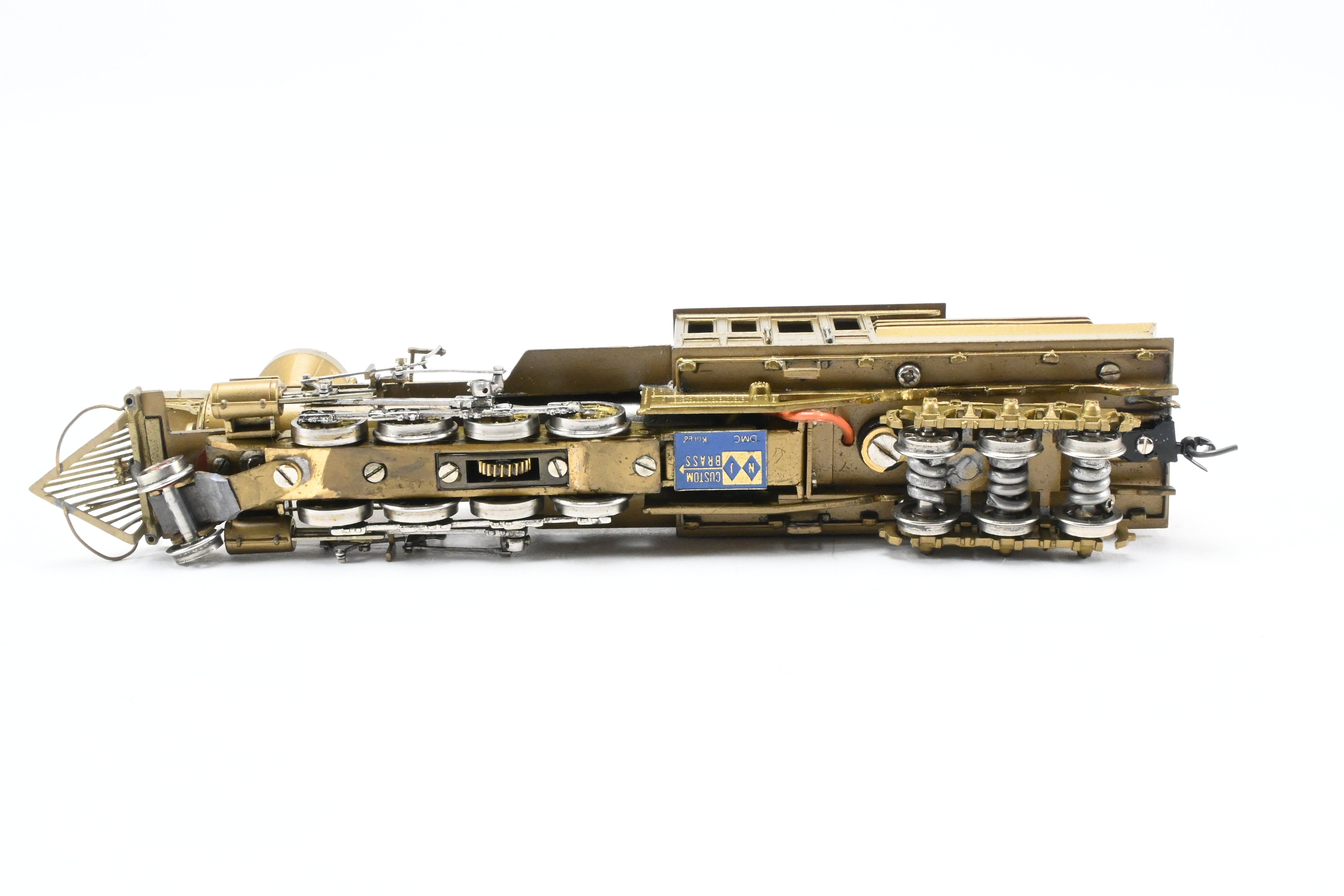 HOn3 Scale Custom Brass Model Train - Denver South Park & Pacific Mason Bogie 2-8-6T Locomotive by NJ Custom Brass