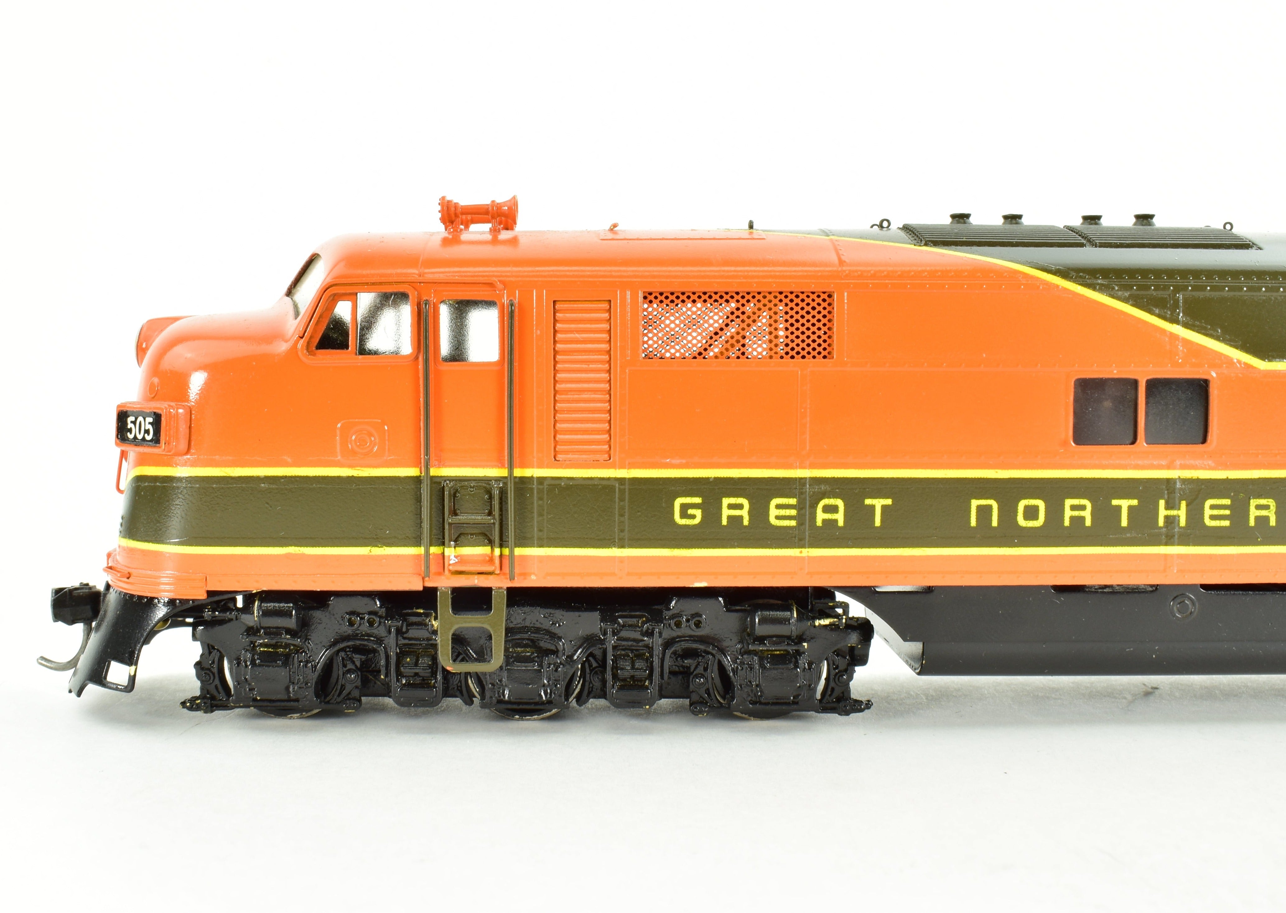 HO Scale Brass Oriental Limited Model Train - Great Northern EMD E7A 2000 HP Standard CP with High - Quality Features