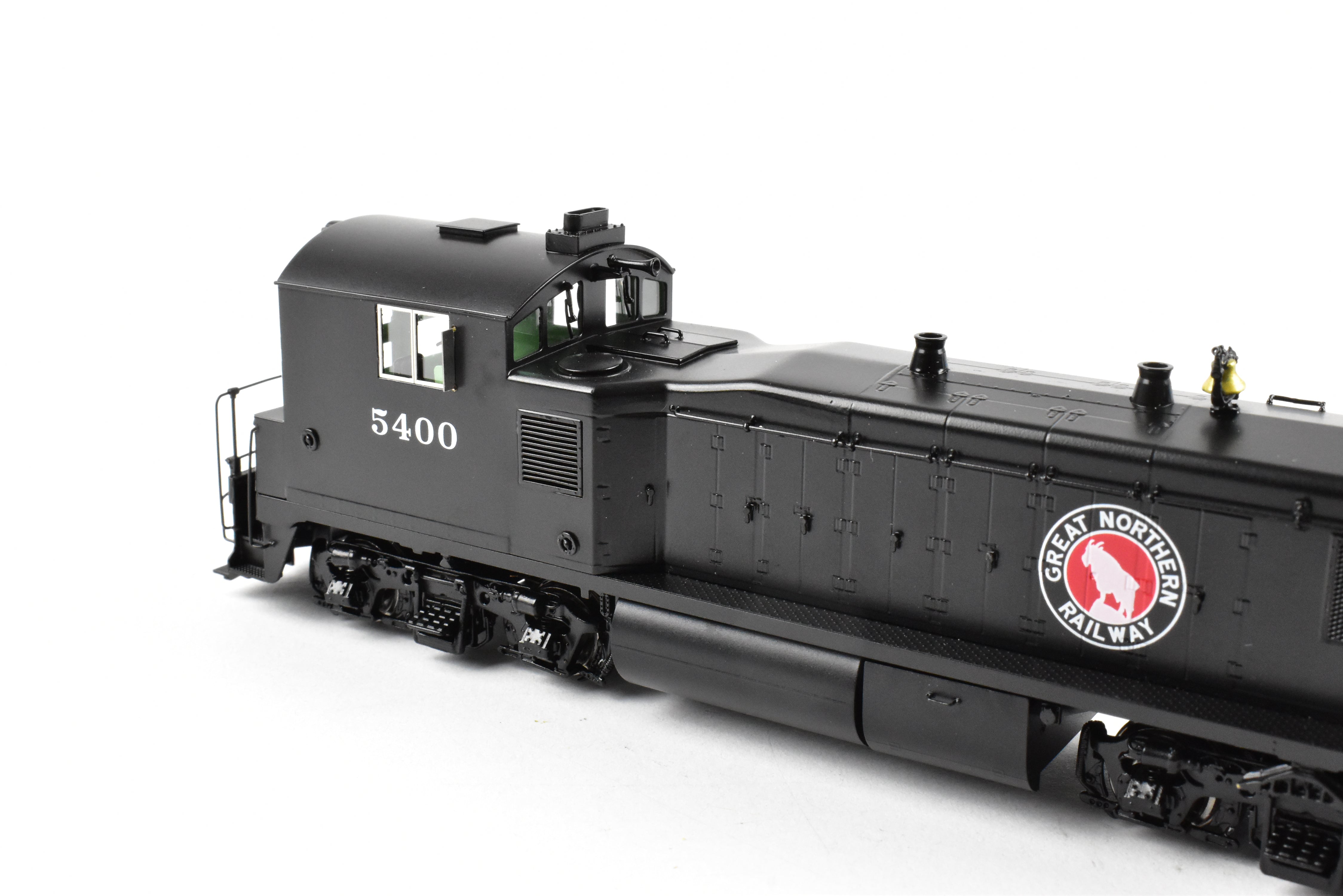 HO Scale Brass Division Point Great Northern EMD NW - 3 No.5400 As - Delivered Black w/White Chevrons