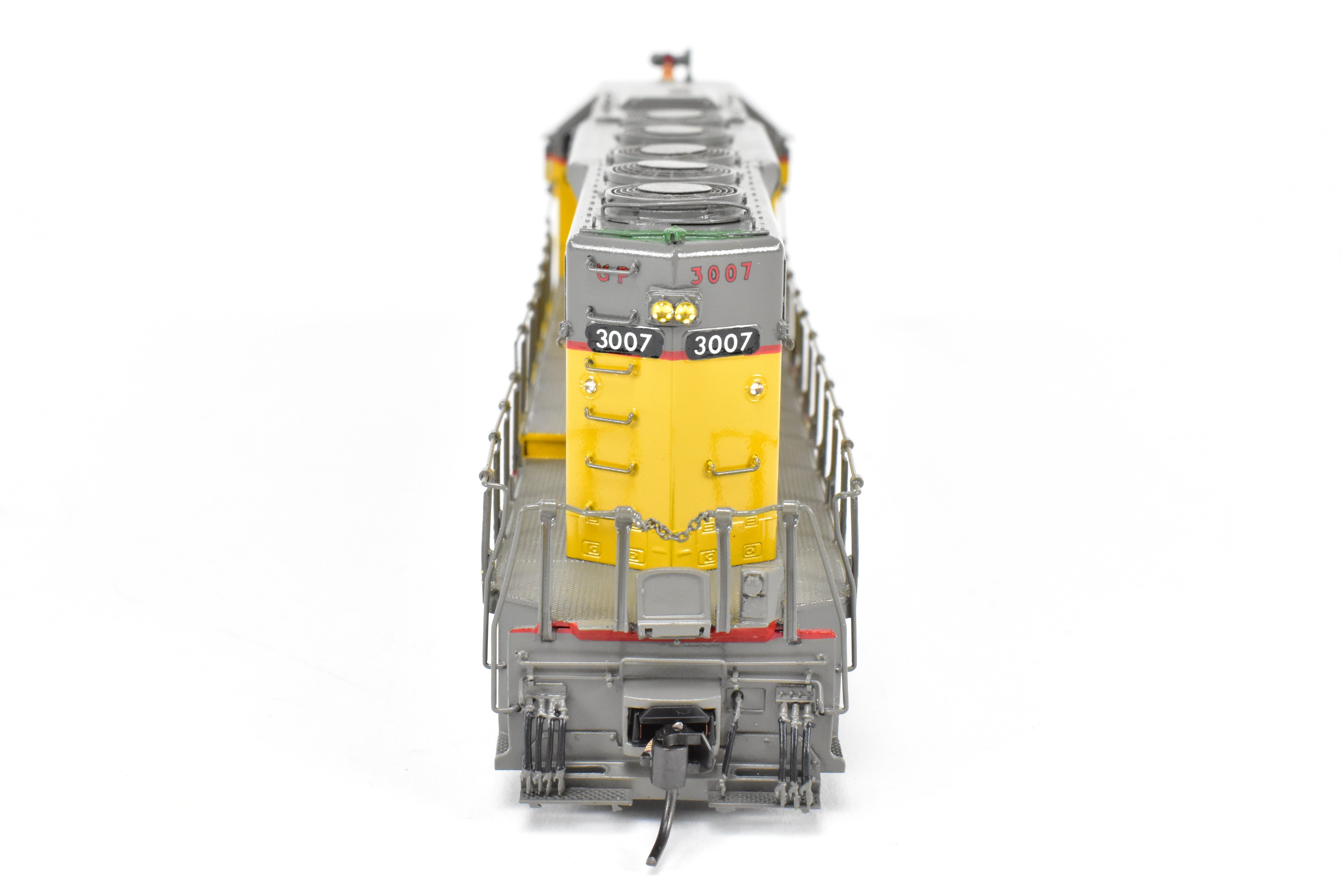 HO Scale Brass Model Train by Overland Models Inc. (OMI) - Union Pacific EMD SD40 Locomotive with Low Mounted Brake Cylinders and Low Hood, Custom Painted as CP No. 3007