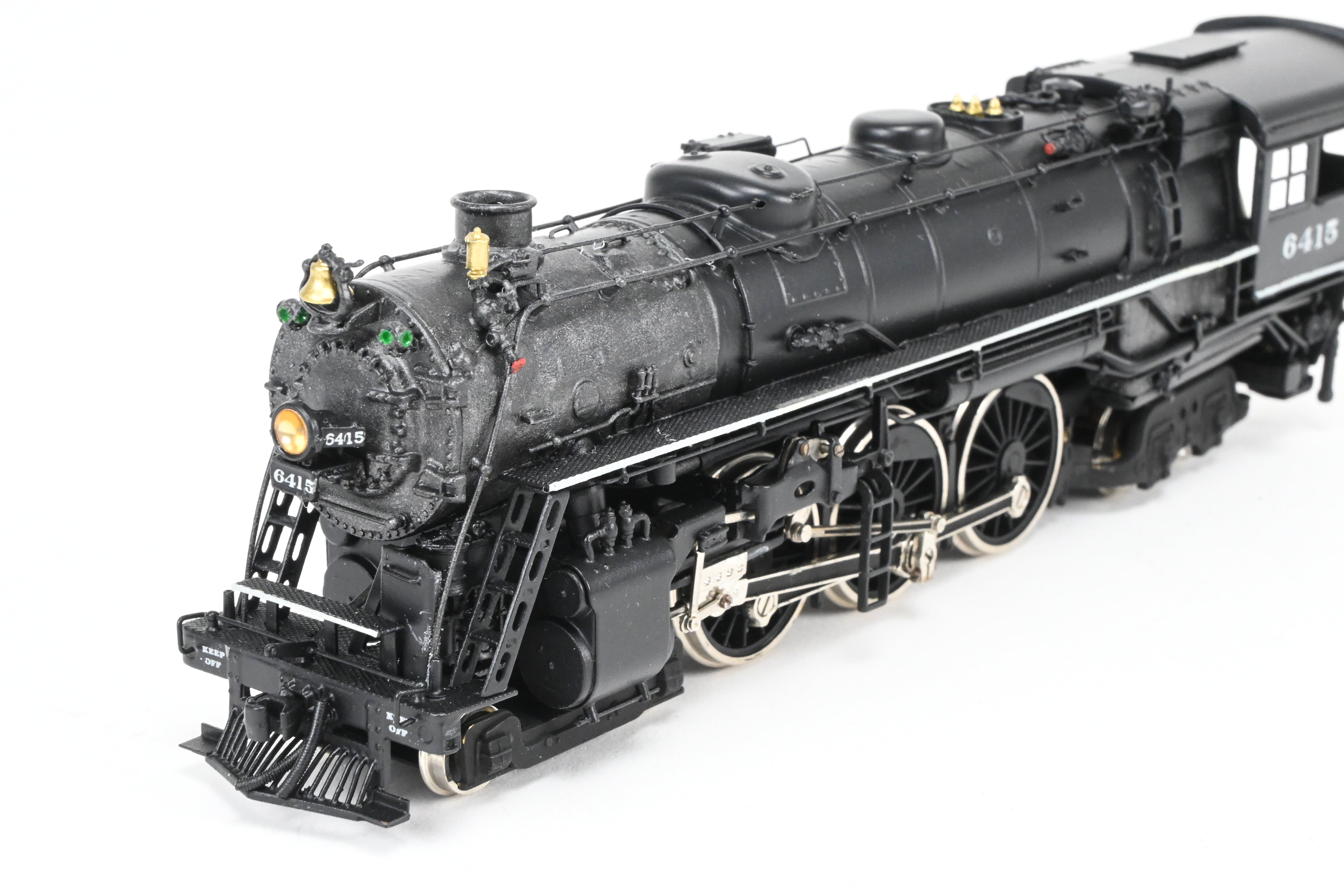 High - Quality HO Scale Brass Pacific Fast Mail (PFM) - United Milwaukee Road F - 6 Baltic 4 - 6 - 4 Professionally Painted Model Locomotive #5415