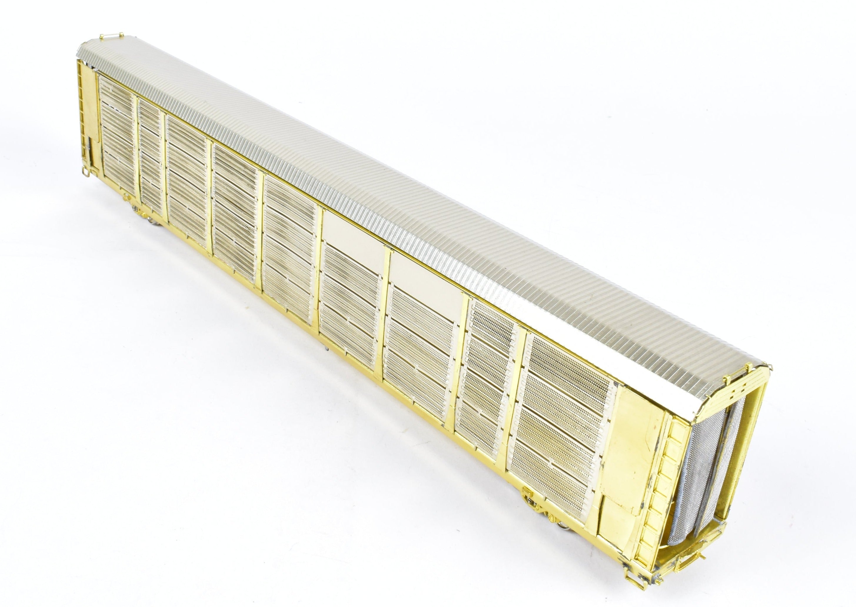 HO Brass OMI SP Southern Pacific Auto Rack Tri - Level Car No. 517006 w/ Mesh End Doors