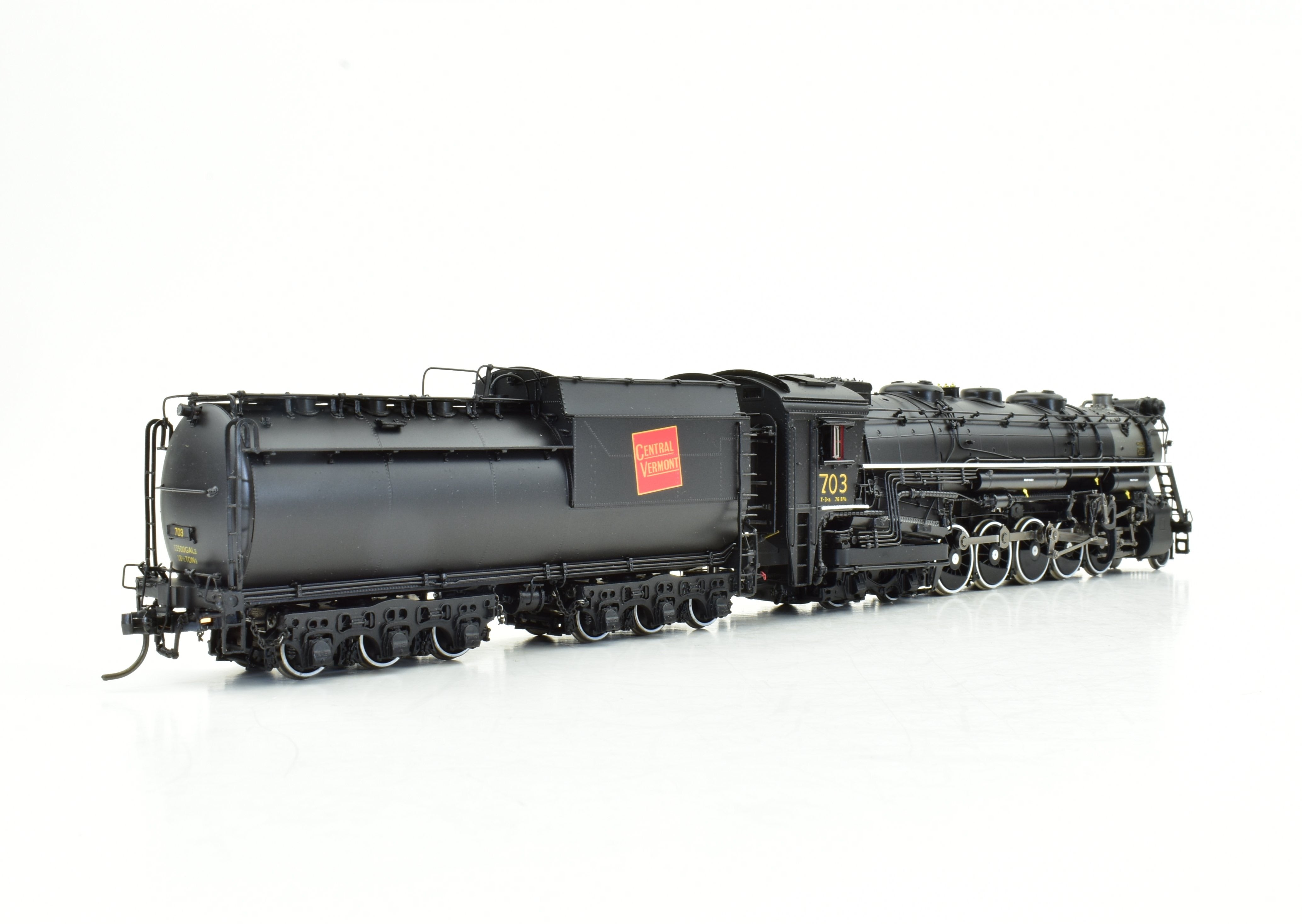 HO Scale Brass Division Point CV Central Vermont T3a 2-10-4 FP #703 Model