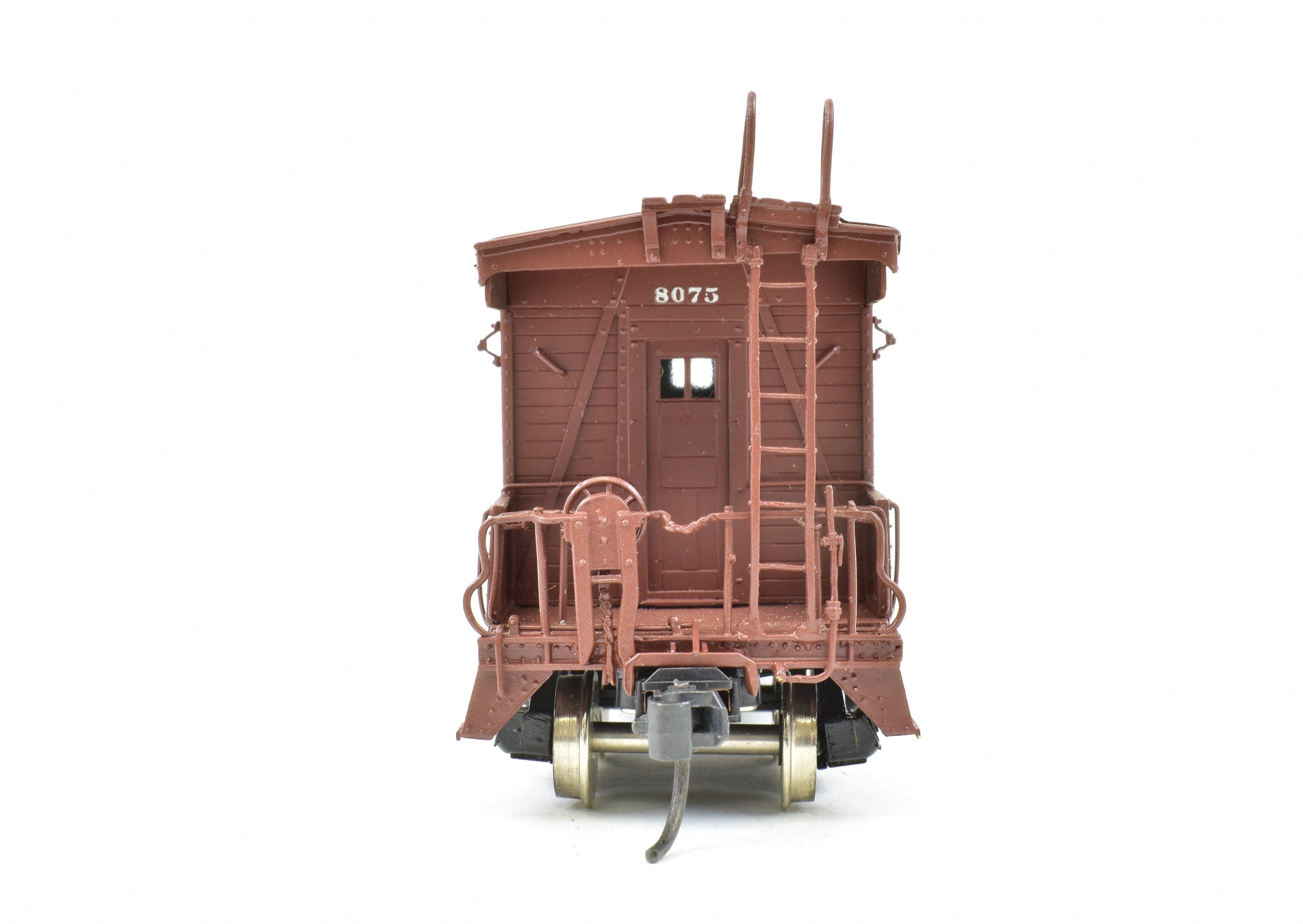 HO Scale Brass OMI Illinois Central OSB Wood Caboose, Professionally Painted