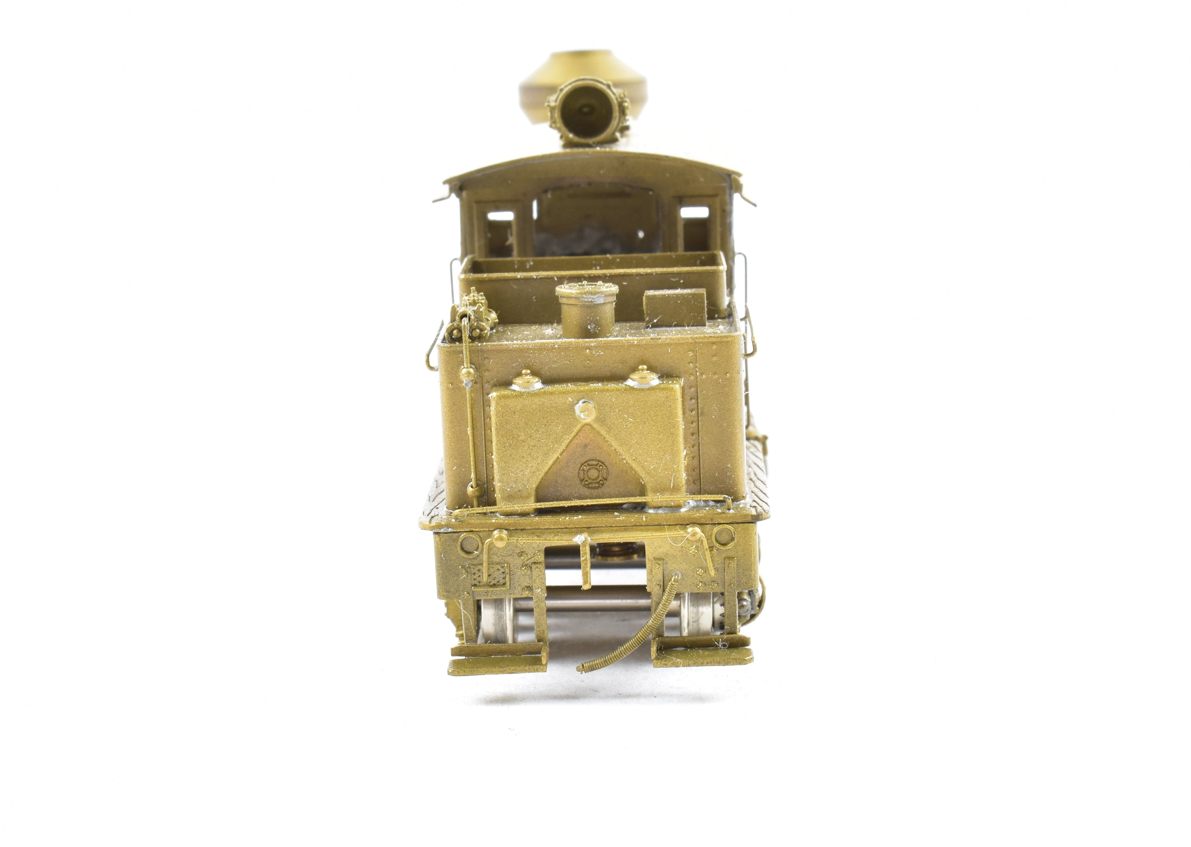 High - Quality HO Scale Brass PFM - United Hillcrest - Osbourne 2 - Truck 25 - Ton Shay Geared Locomotive Model with Damaged Box
