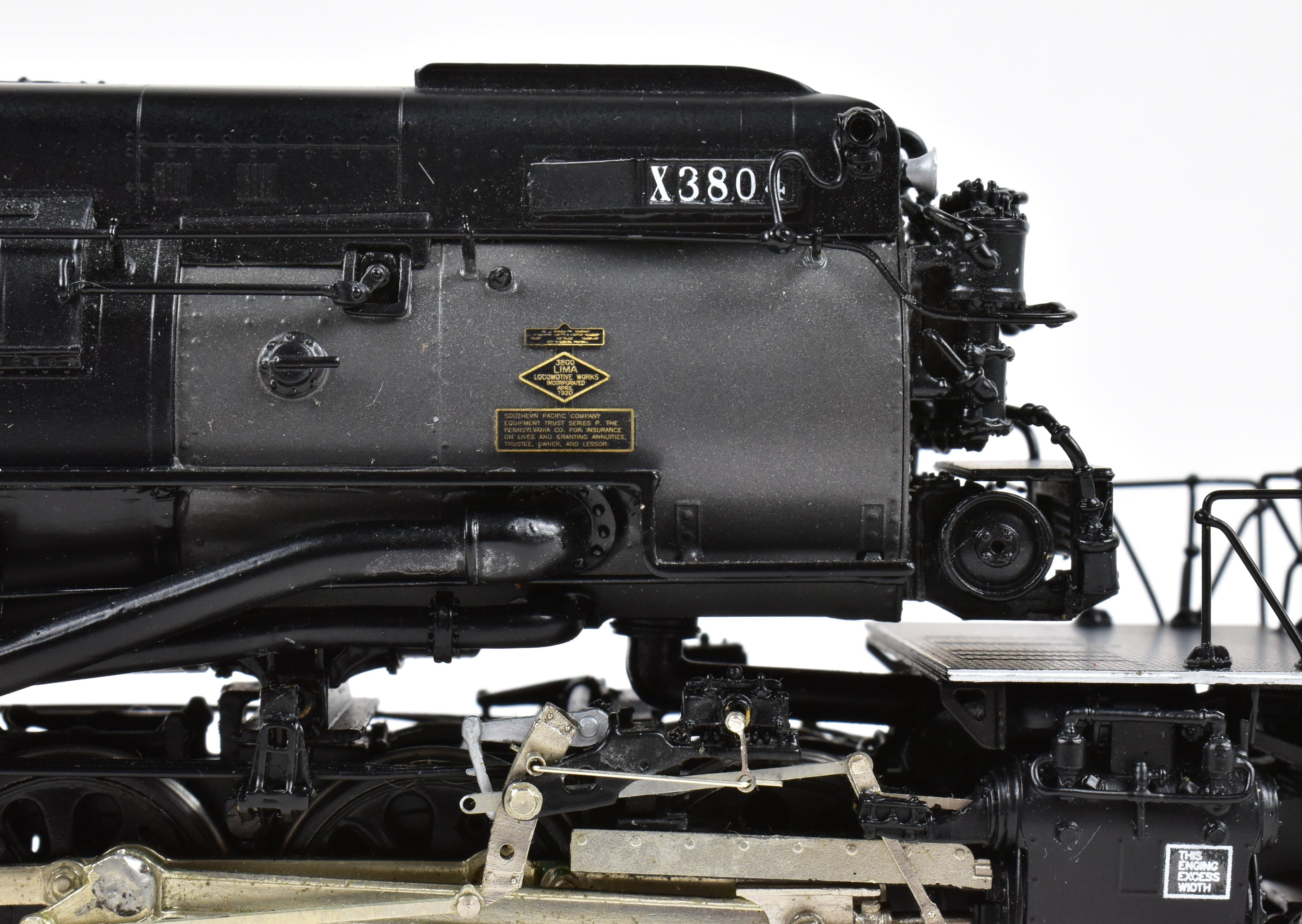 HO Scale Brass Classic SP Southern Pacific AC - 9 2 - 8 - 8 - 4 Oil Version #3804 by Key Imports