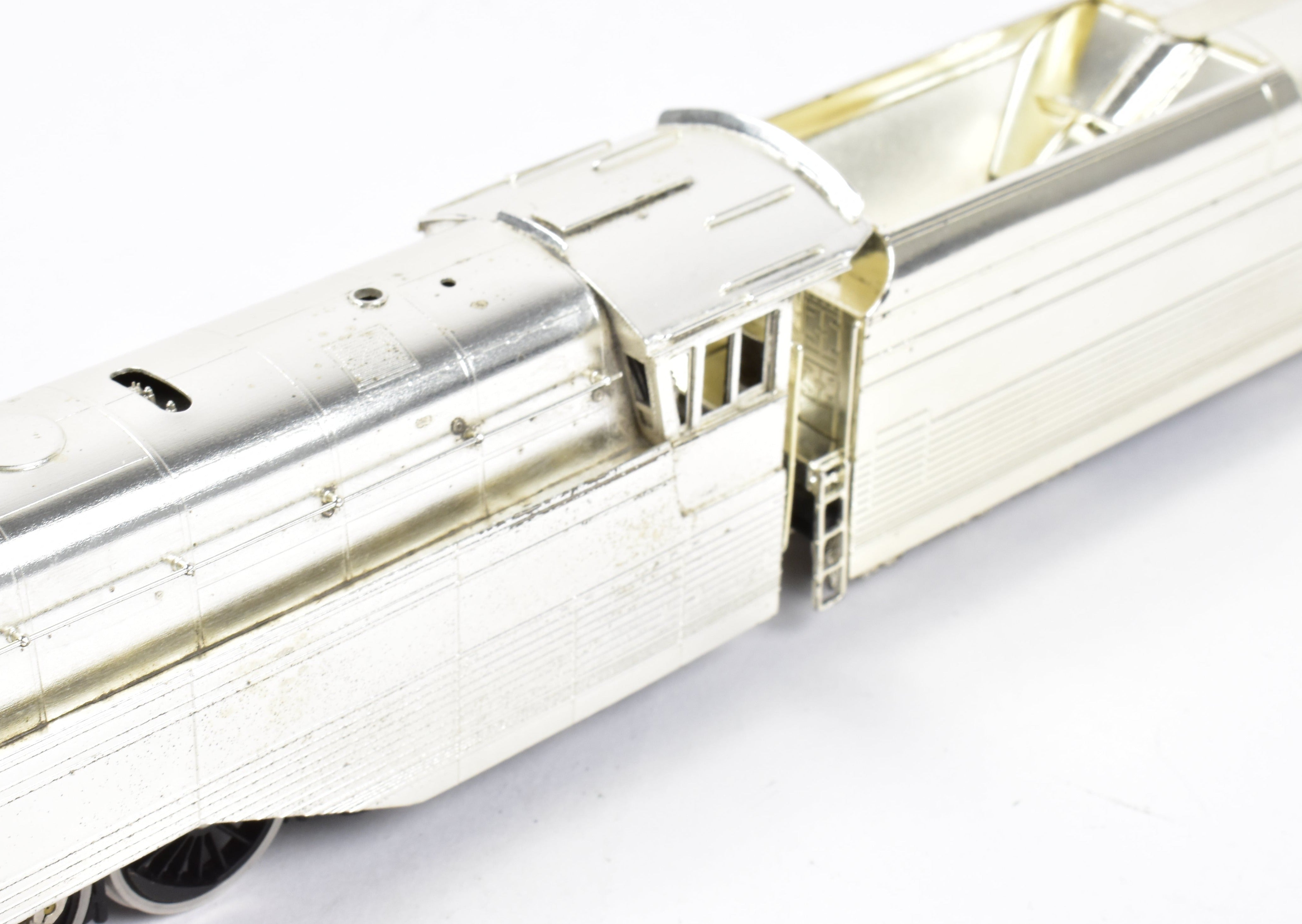 HO Brass NPP Nickel Plated CB&Q Burlington Route 4-6-4 S-4A Streamlined Hudson No. 4000