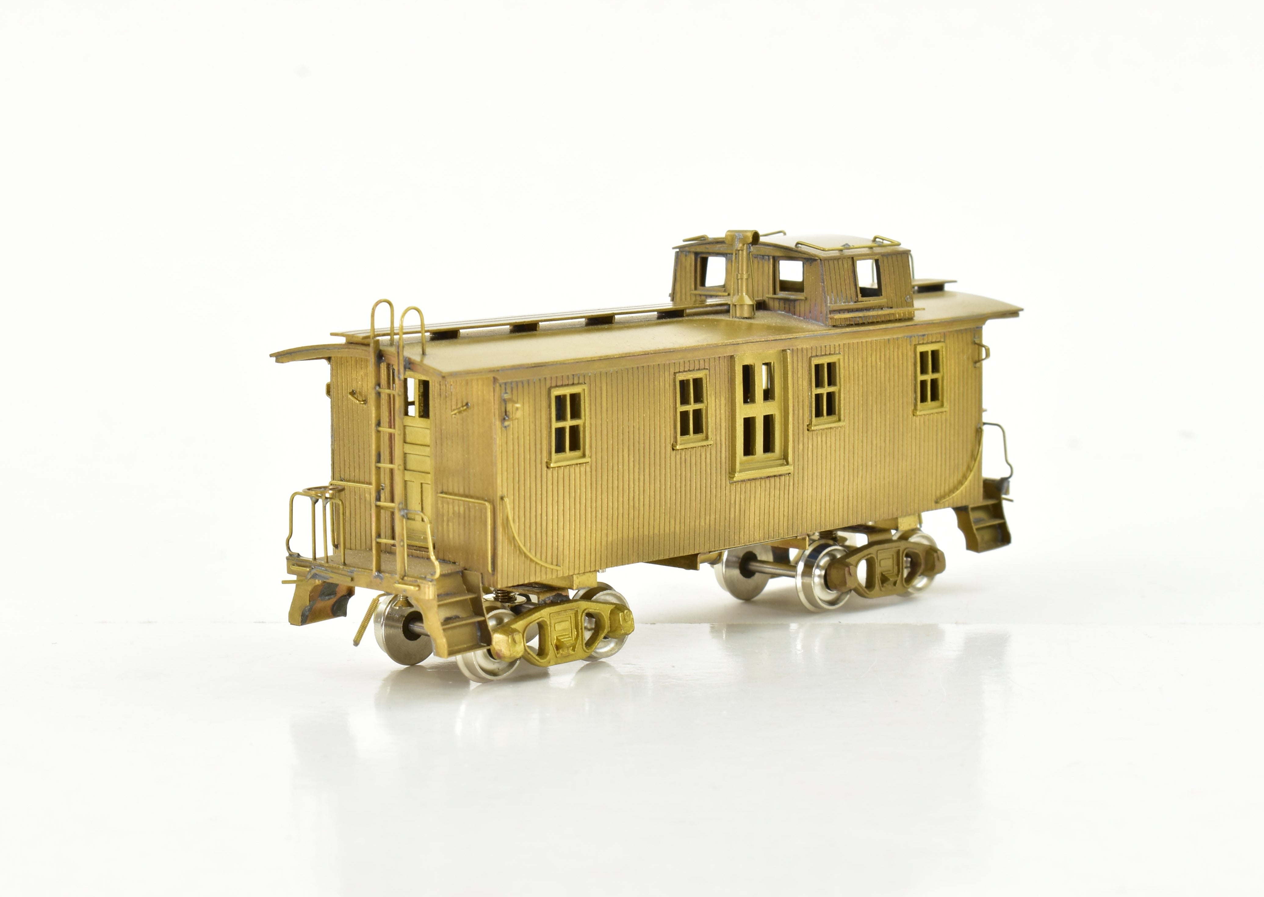 HO Scale Brass Gem Illinois Central #9405 Wood Side Door Caboose Model