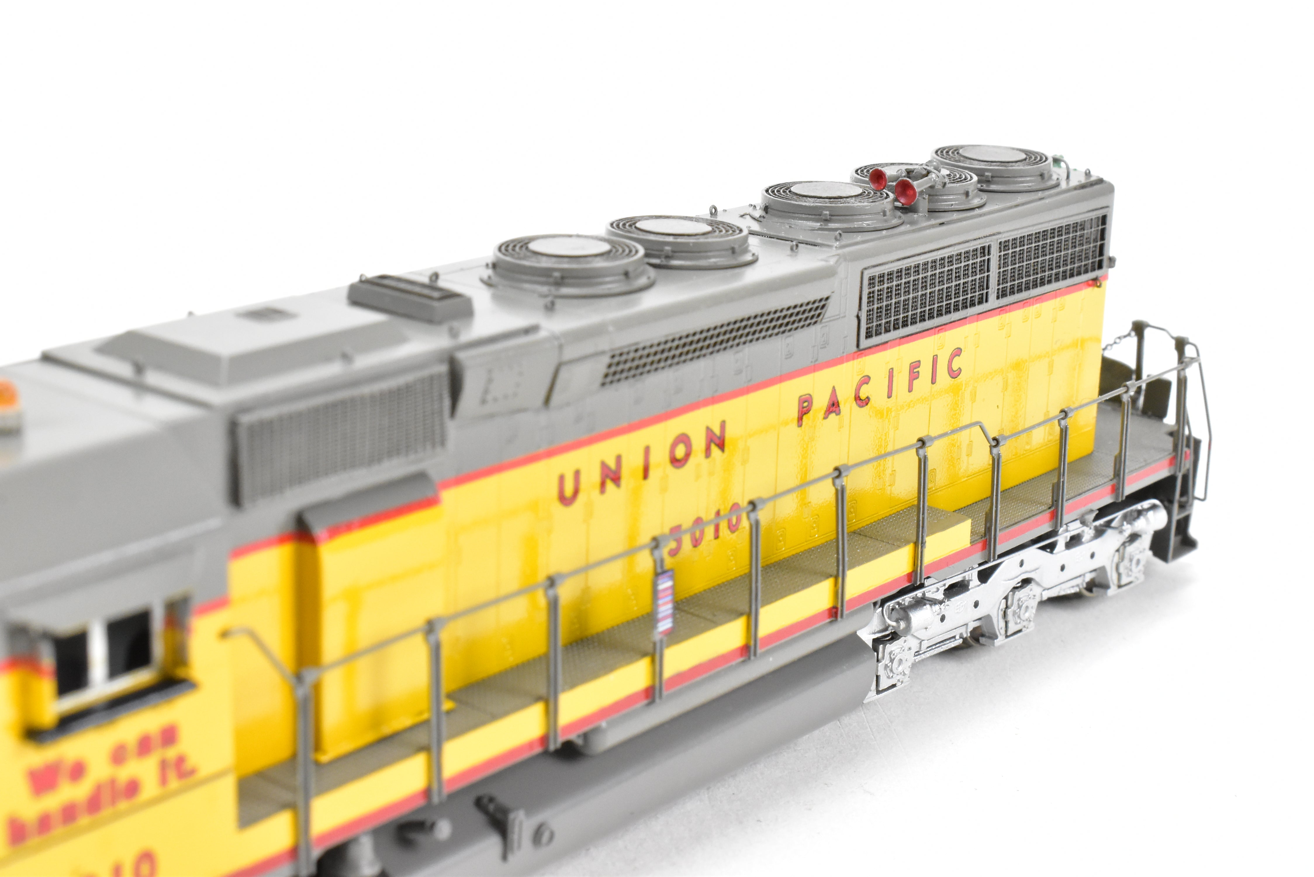 HO Scale Brass Model Train - Overland Models Inc. Union Pacific EMD SD40 Low Hood Custom Painted Locomotive No. 3010