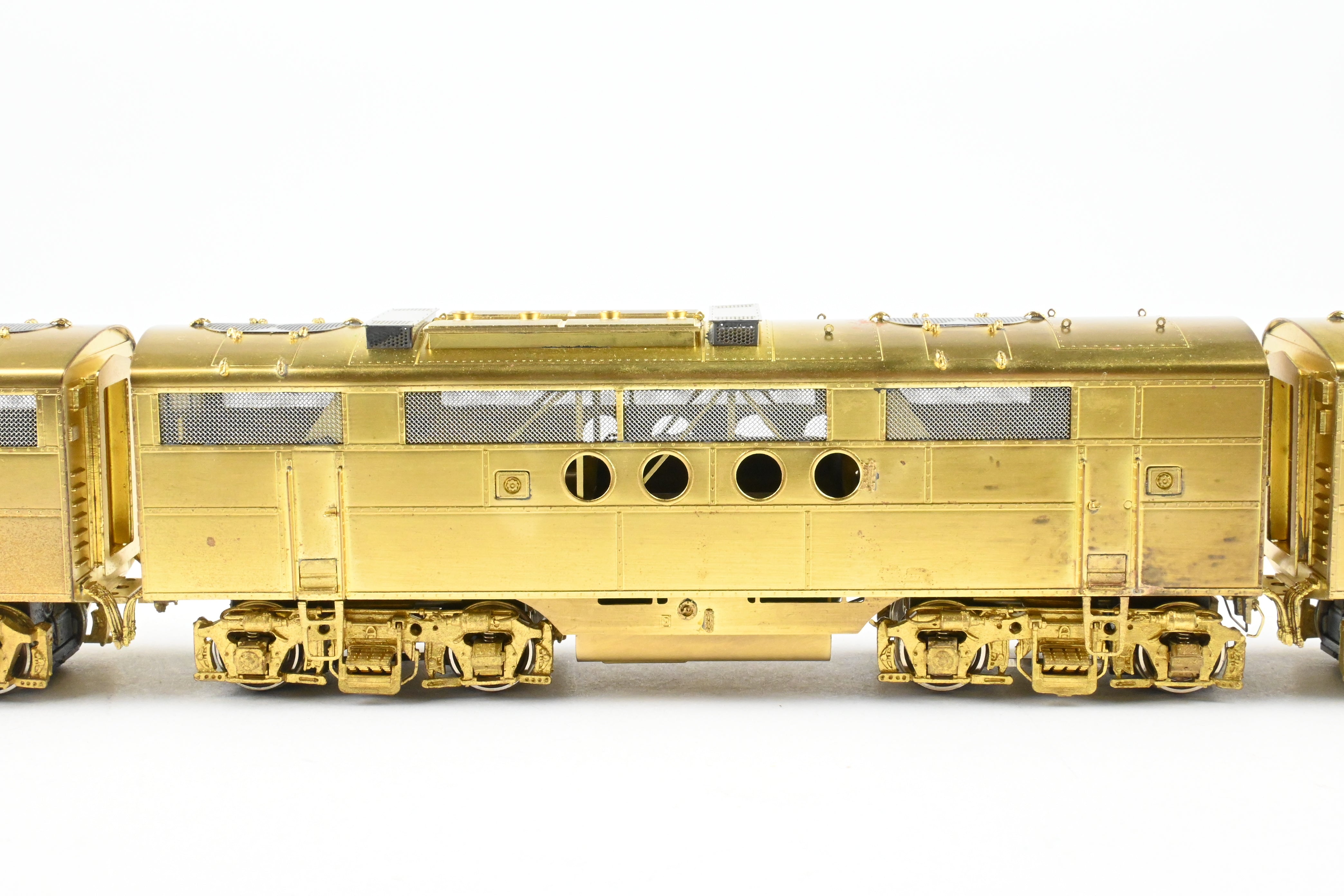 HO Scale Brass Model Train Set by Overland Models Inc. - DL&W Lackawanna EMD FT A/FTS B/FT A Set