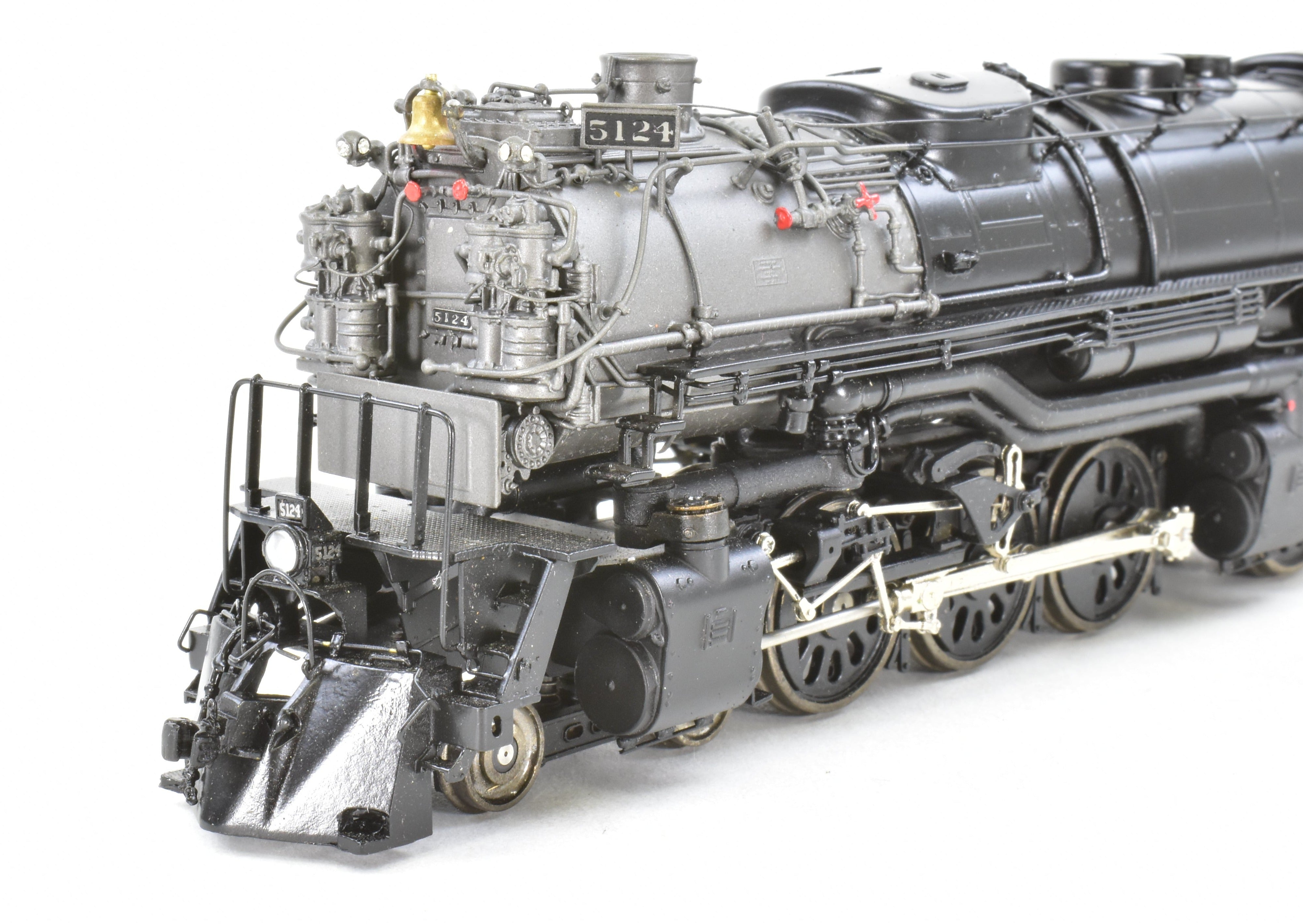 HO Scale Brass Model Train - Overland Models Northern Pacific Z - 7 4 - 6 - 6 - 4 FP Locomotive #5124