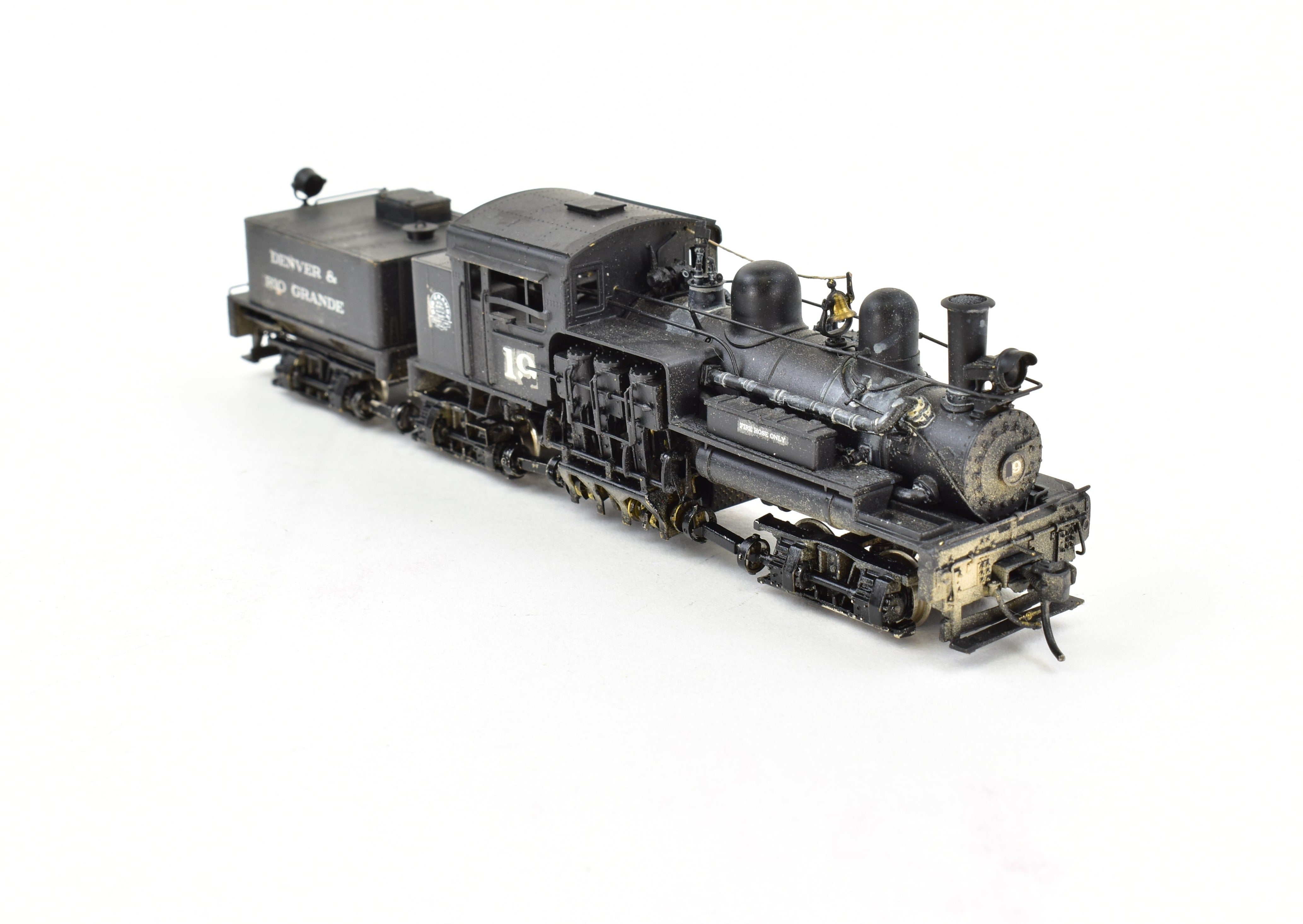 HO Scale Brass Westside Model Co. Westside Lumber Co. 3-Truck Shay Locomotive in Standard Gauge Version for Various Railroads