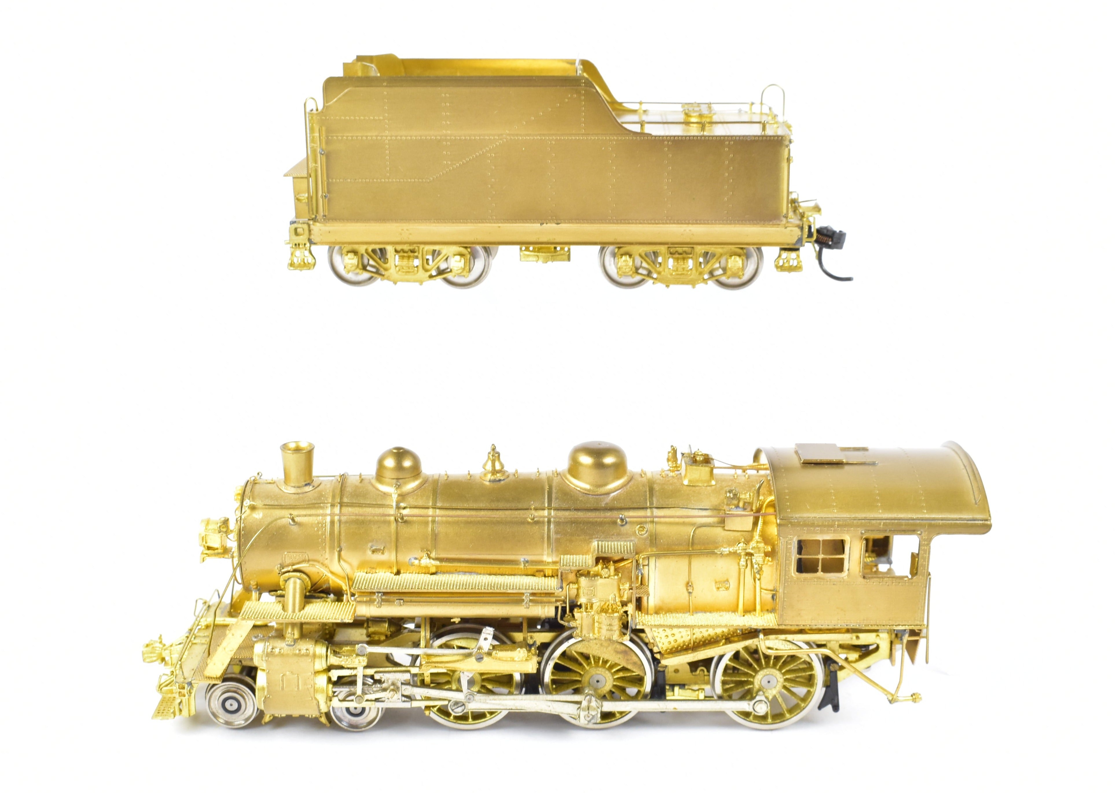 HO Scale Brass Model Train - Overland Models Inc. Rutland Railroad F - 2j 4 - 6 - 0 Locomotive Series #74 - 79