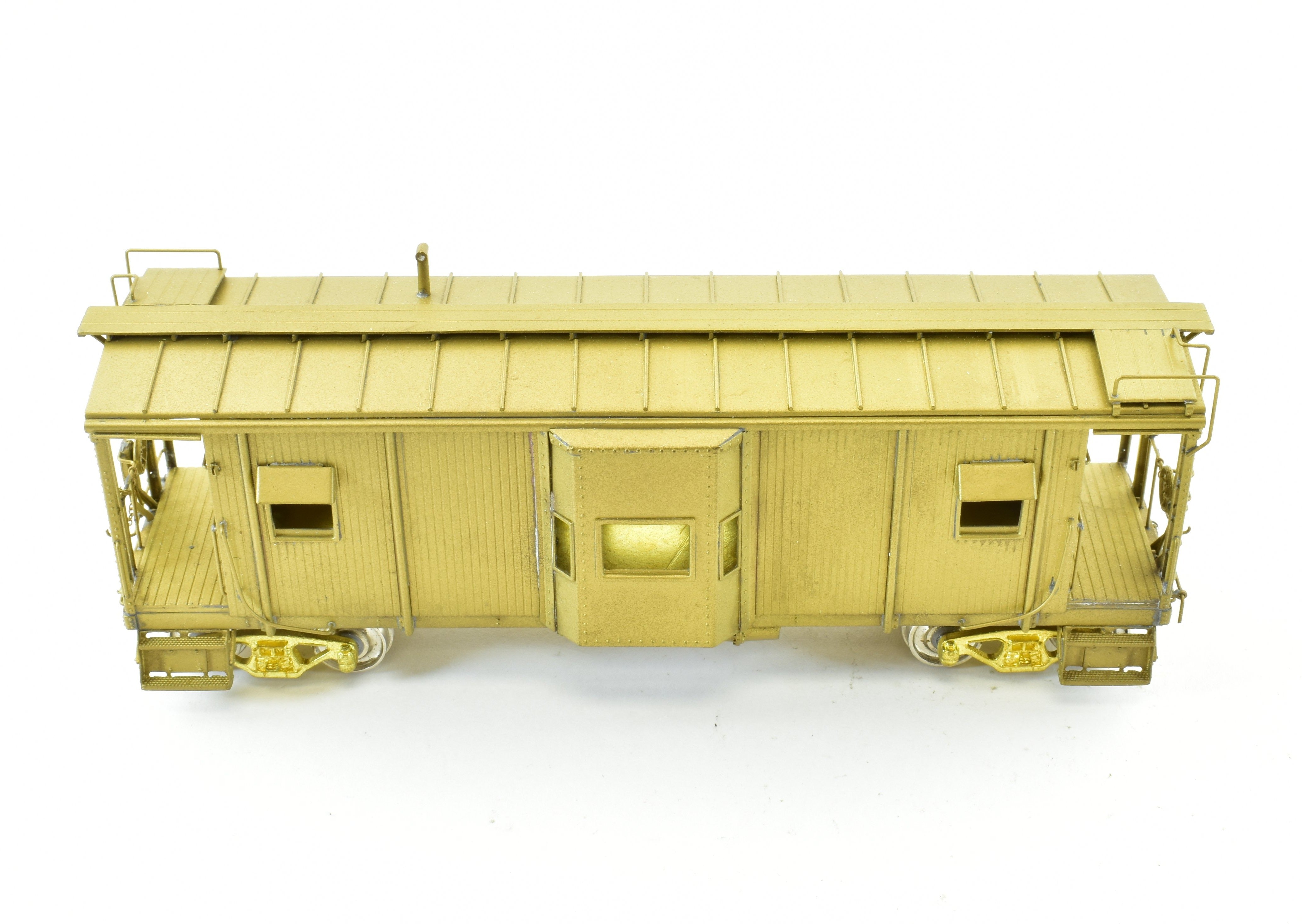 HO Scale Brass Oriental Limited Baltimore & Ohio I-13 Wood Bay Window Caboose Model Train Collectible