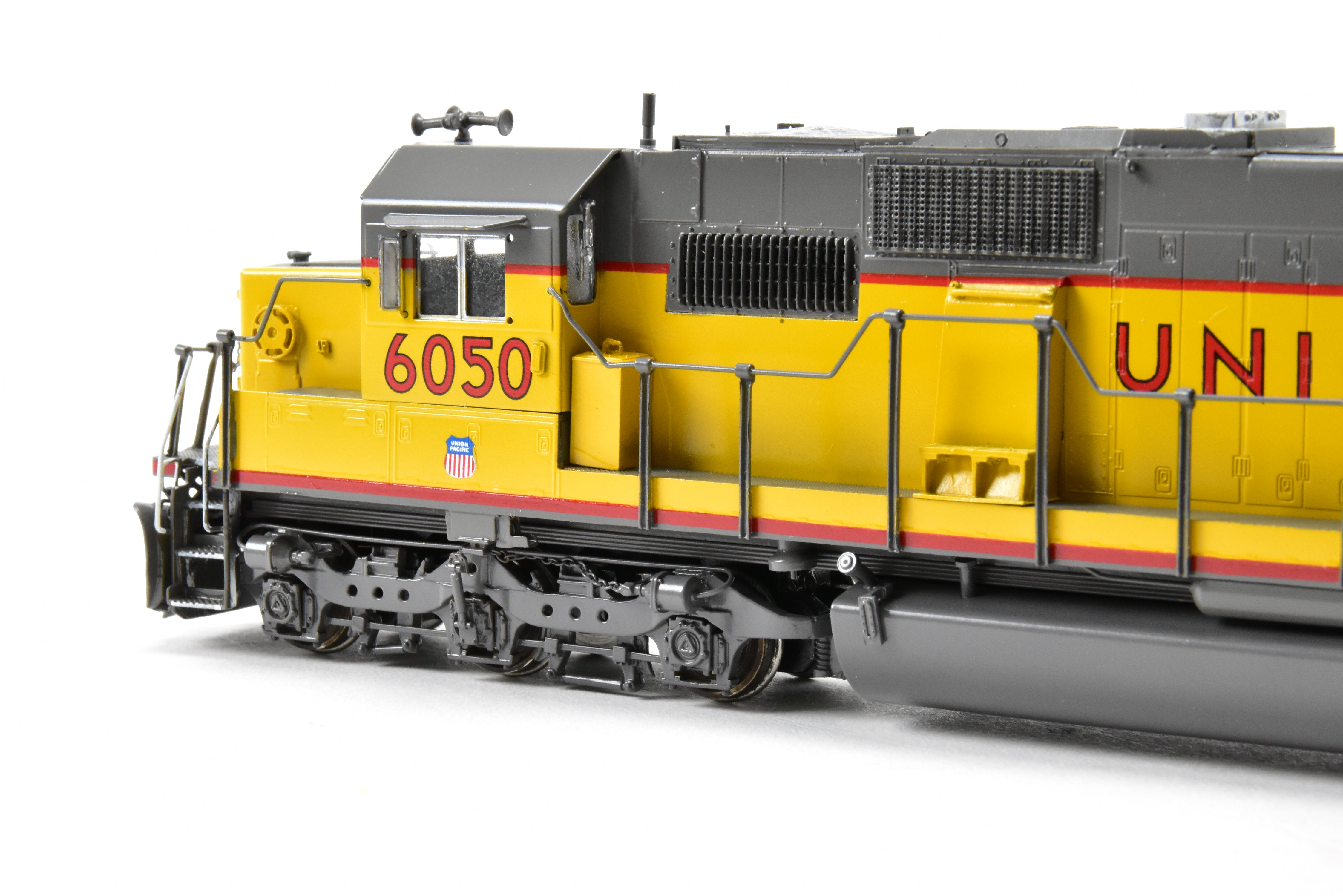 HO Scale Brass Union Pacific EMD SD60 Locomotive Model by Overland Models, Inc., Custom Painted with Road Number 6050