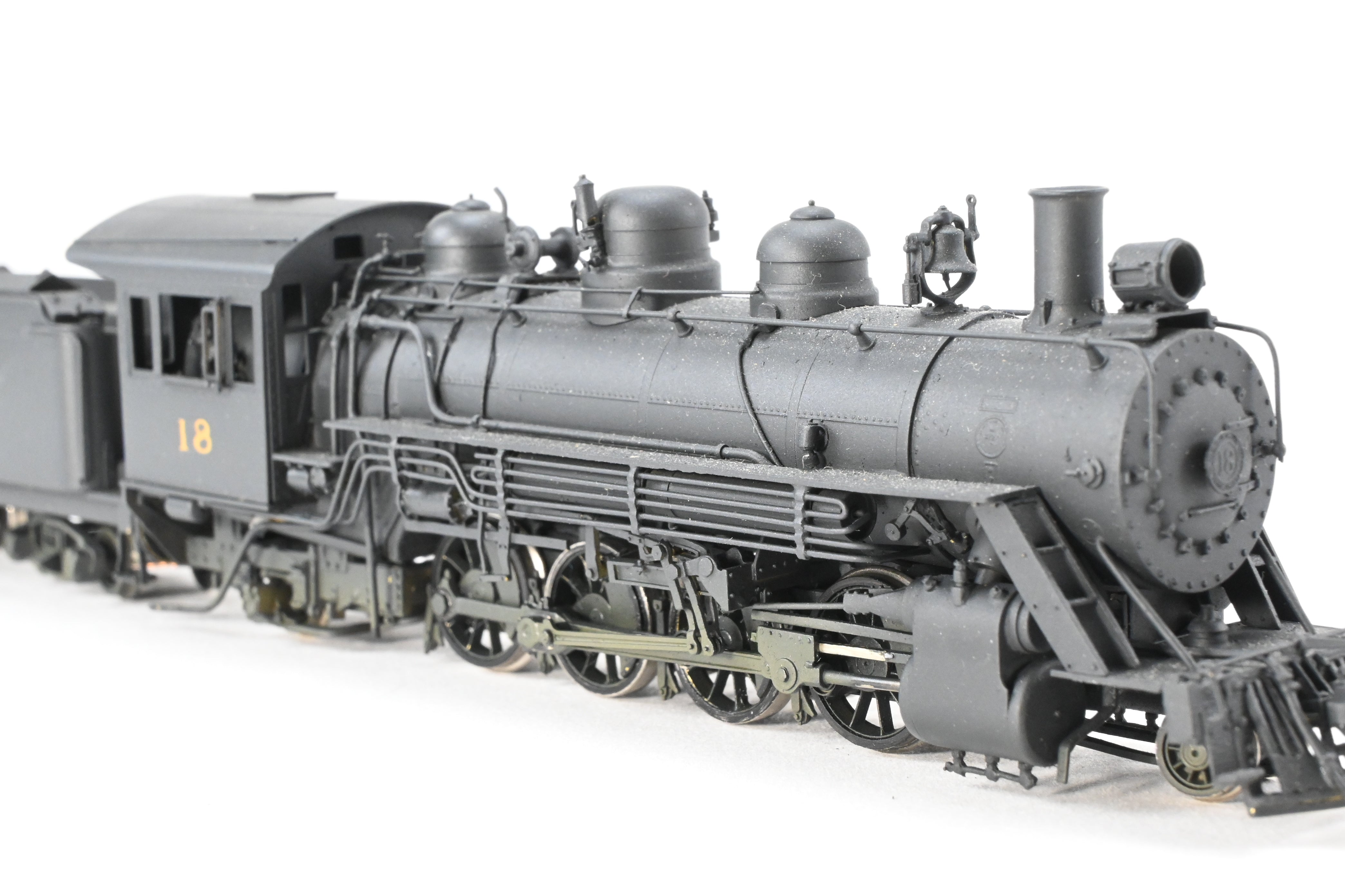HOn3 Scale Brass Hallmark Models Custom - Painted EBT (East Broad Top) 2 - 8 - 2 Mikado Locomotive Model No. 18