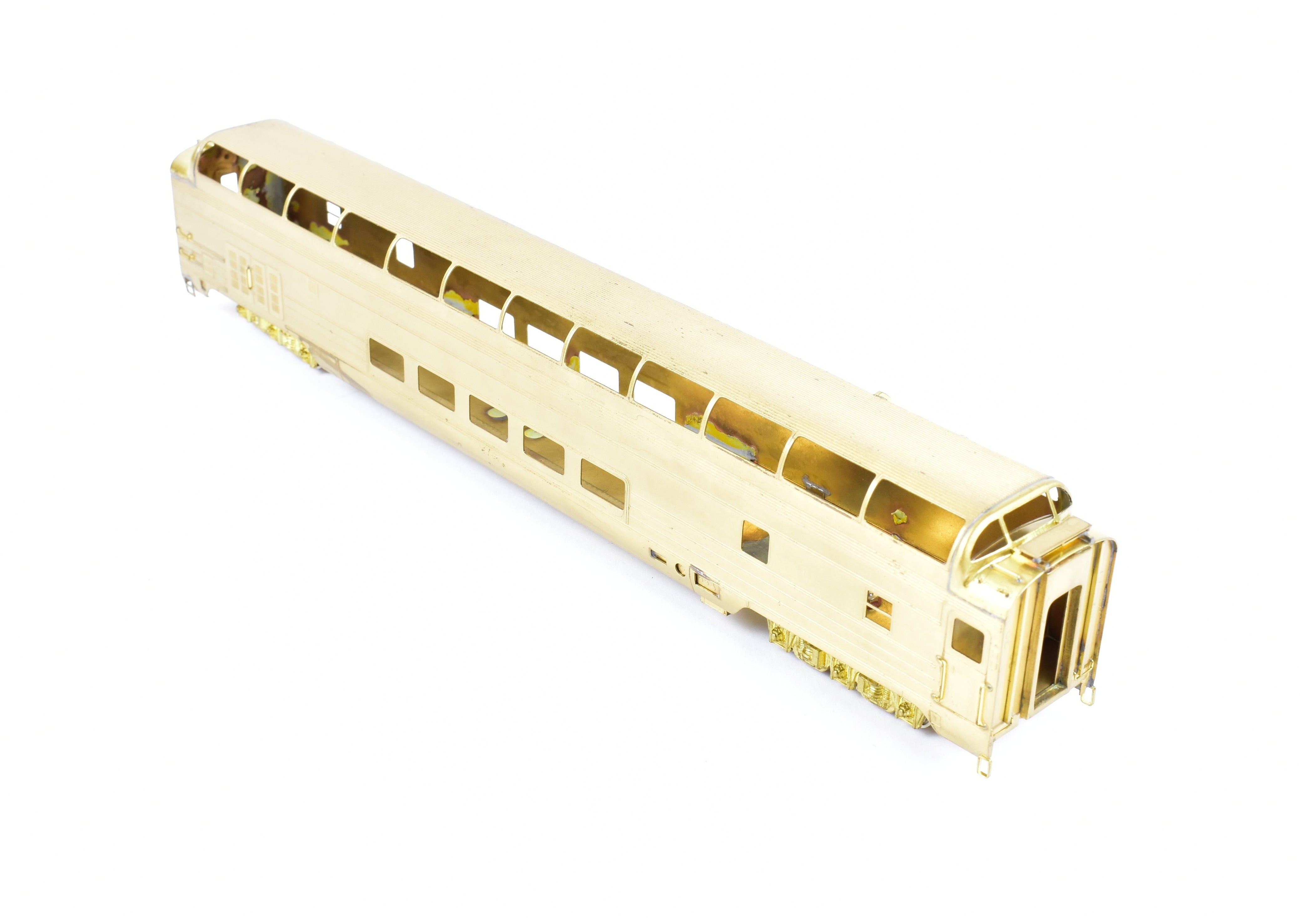 HO Scale Brass S. Soho & Co. Great Northern Empire Builder #1390 View Series Dome Lounge Model Train Car
