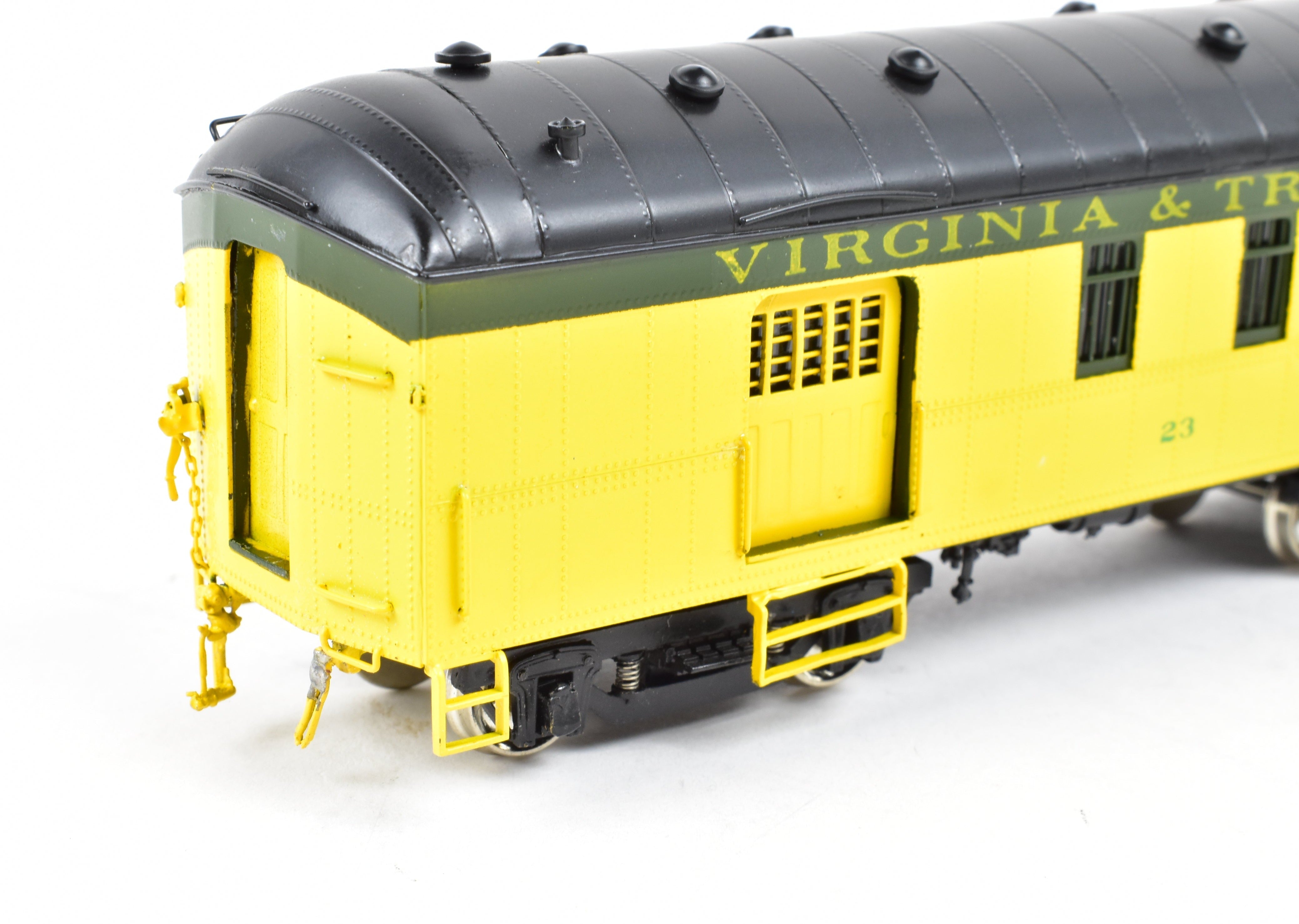 HO Scale Brass Precision Scale Co. Model of Virginia & Truckee 40-Foot RPO/Baggage Car, Class 40-BP-15 FP