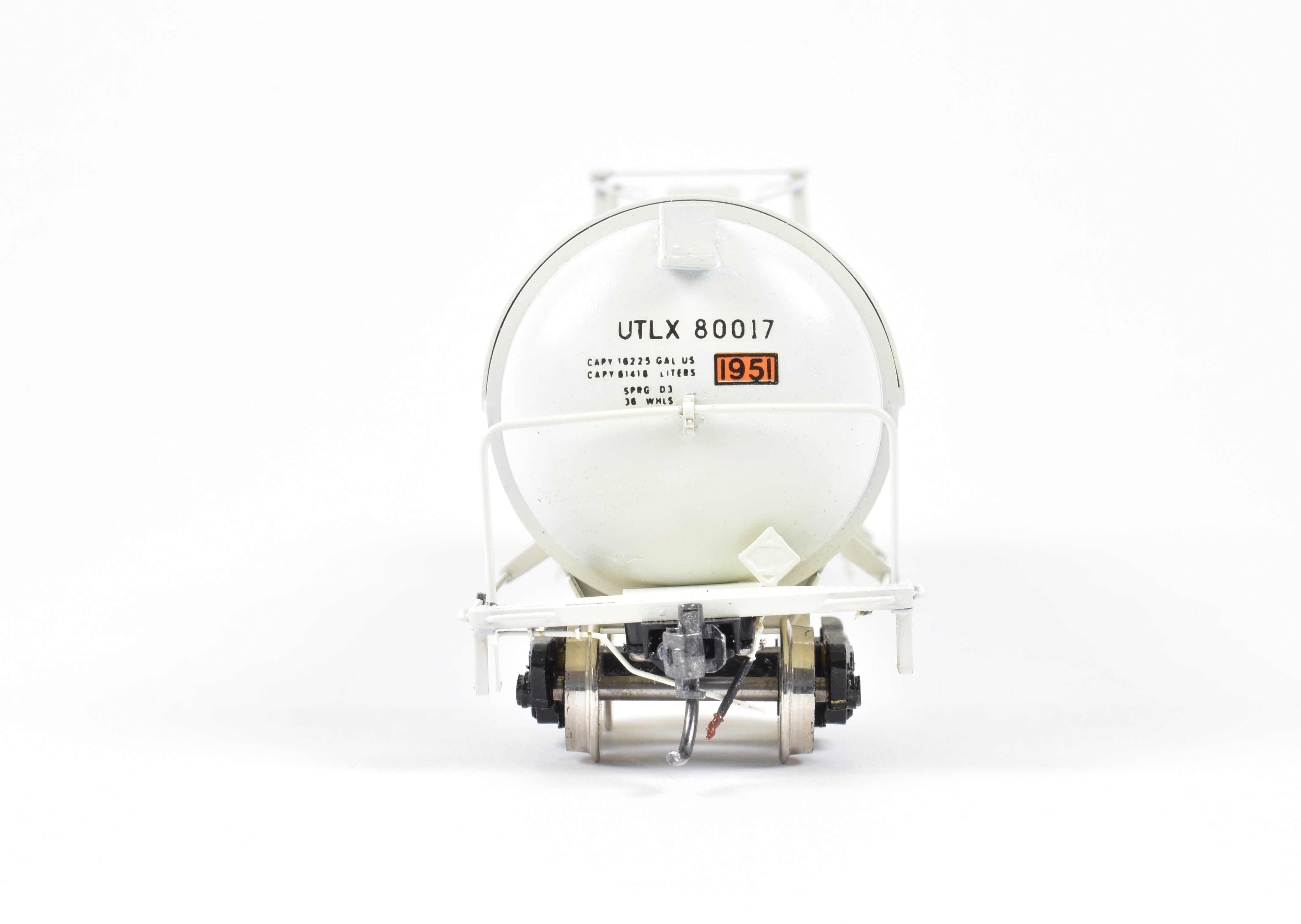 HO Brass OMI Overland Models Liquid Argon Tank Car #80017