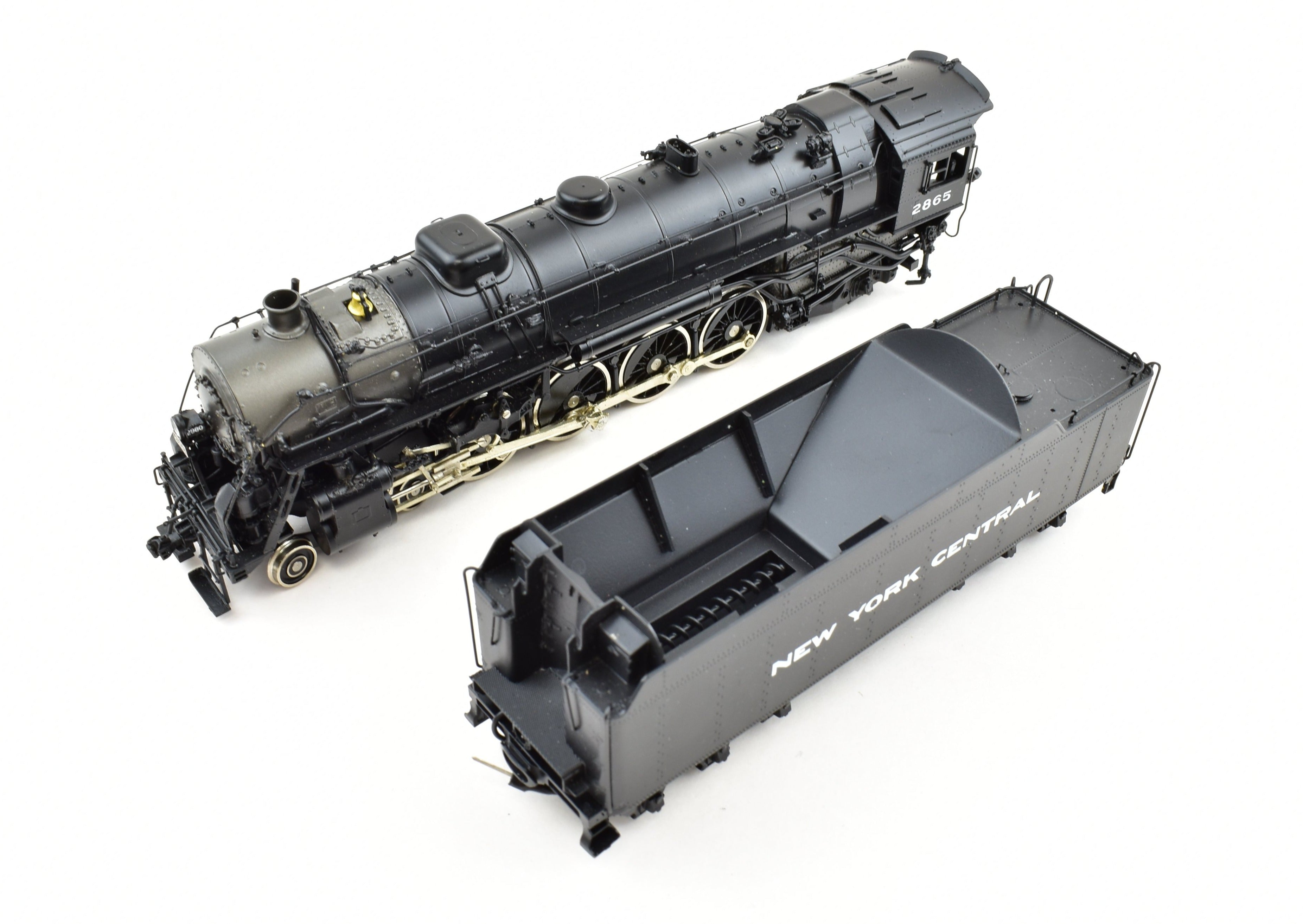 High - Quality HO Scale Brass Model Train by Key Imports NYC - New York Central L - 2c 4 - 8 - 2 Mohawk 1989 Run Custom Series CS - 68