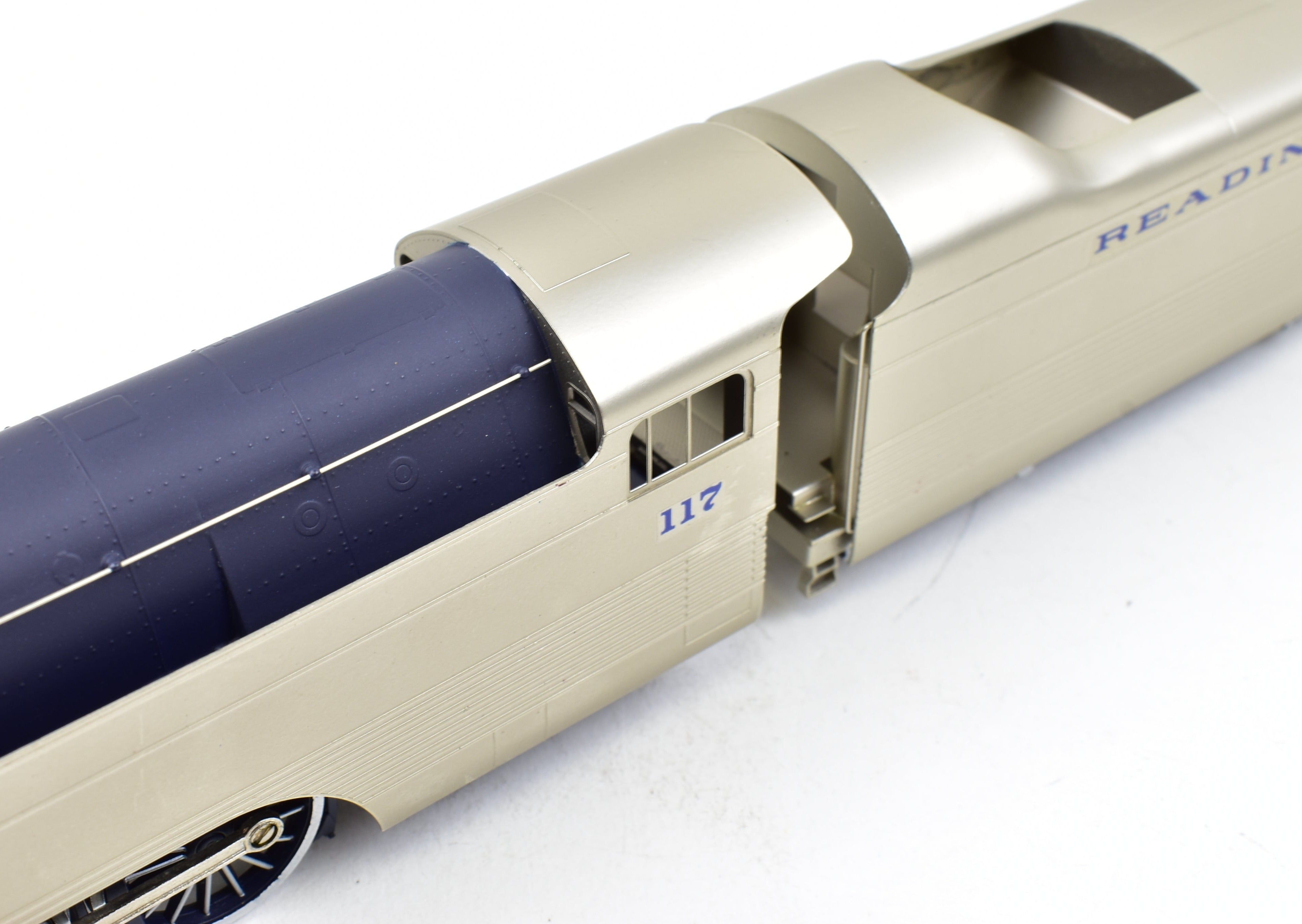 HO Scale Custom Brass Reading G-1b 4-6-2 Crusader Famous Train #1 FP Model by NJ Custom Brass