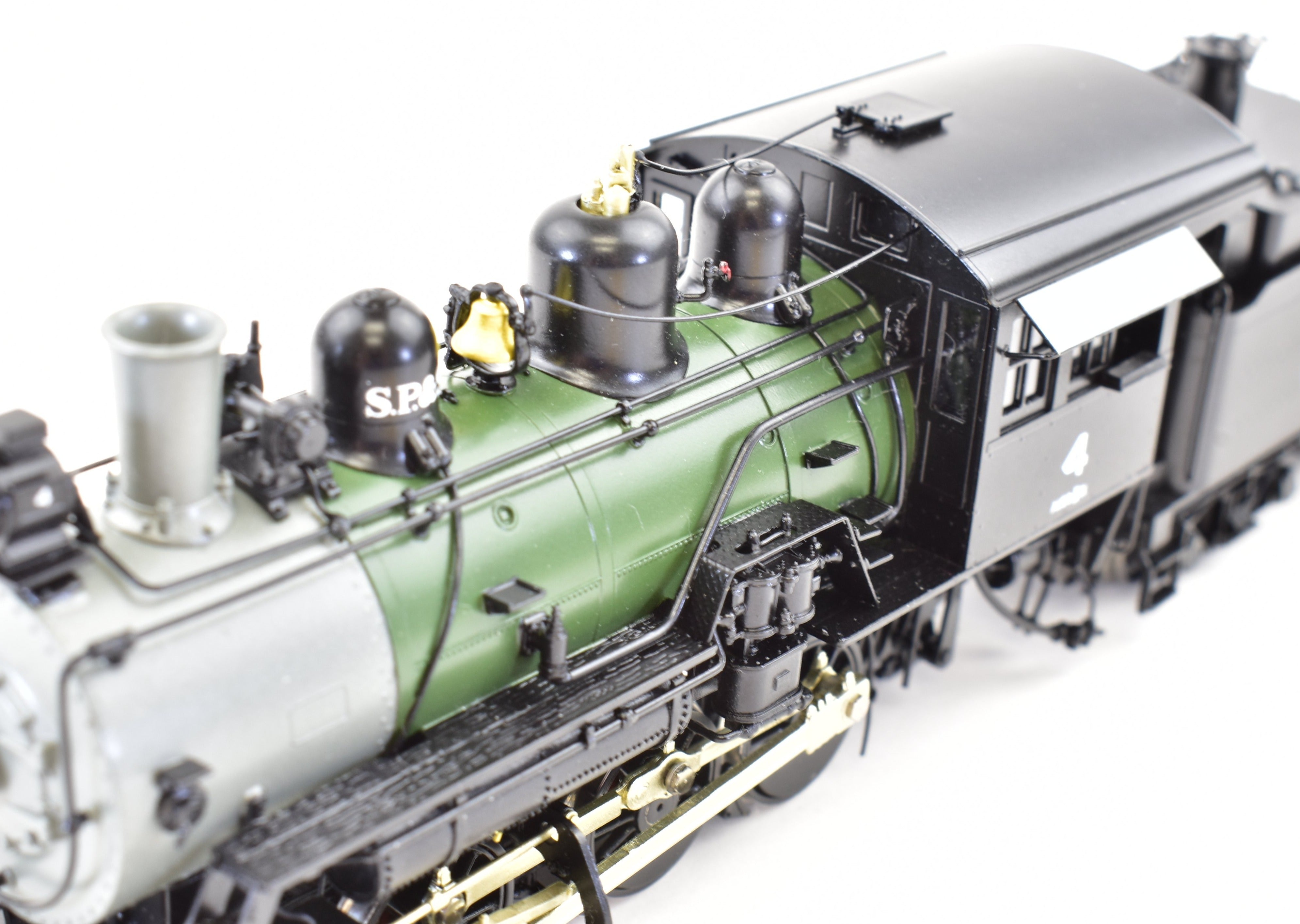 HO Brass Model by W&R Enterprises: Spokane, Portland & Seattle Railway A-1 0-6-0 #4 FP