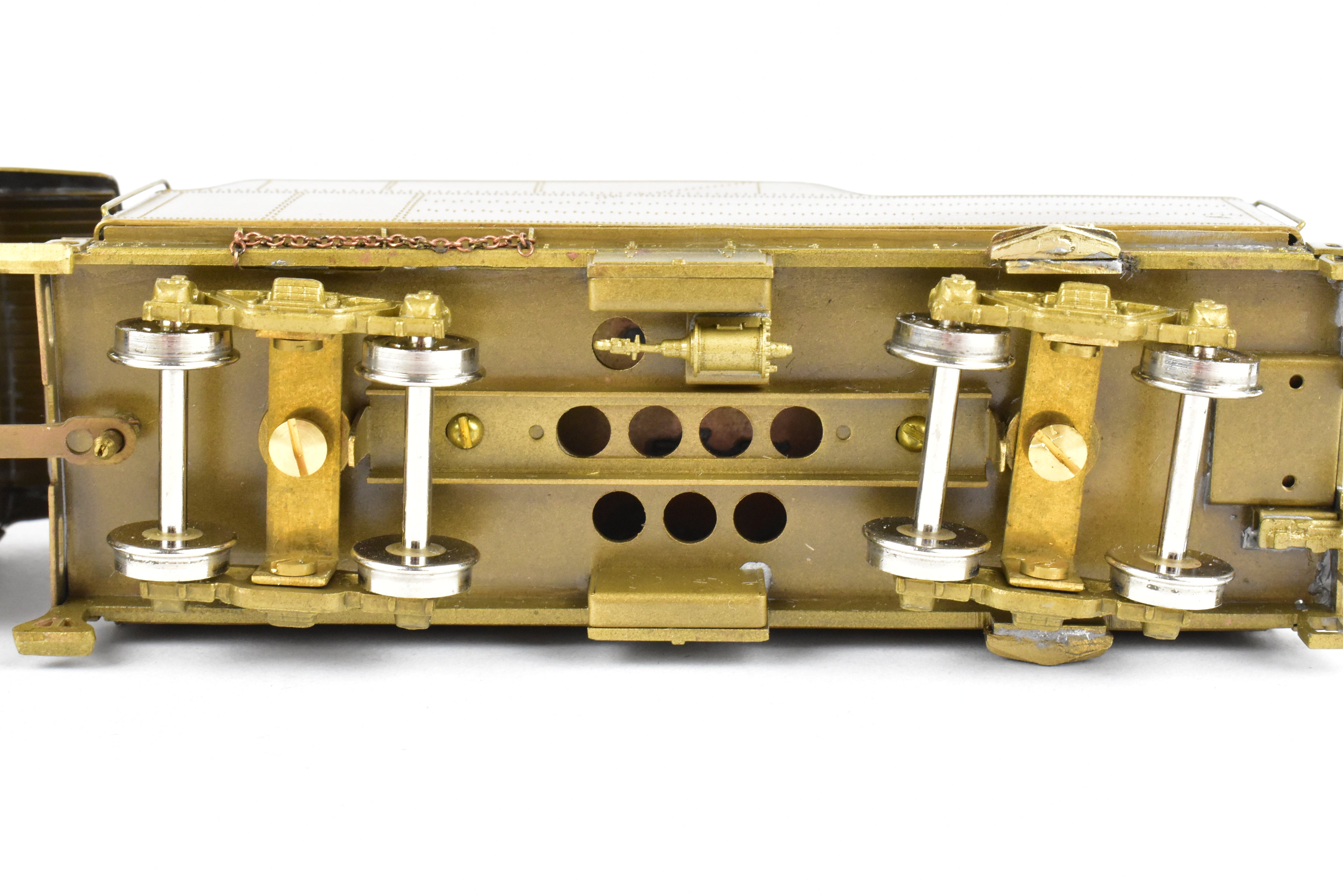 High - Quality HO Scale Brass Pacific Fast Mail (PFM) Model of United States Railway Administration (USRA) 2 - 8 - 2 Light Class Mikado Locomotive from 1977 Run, Sold As - Is