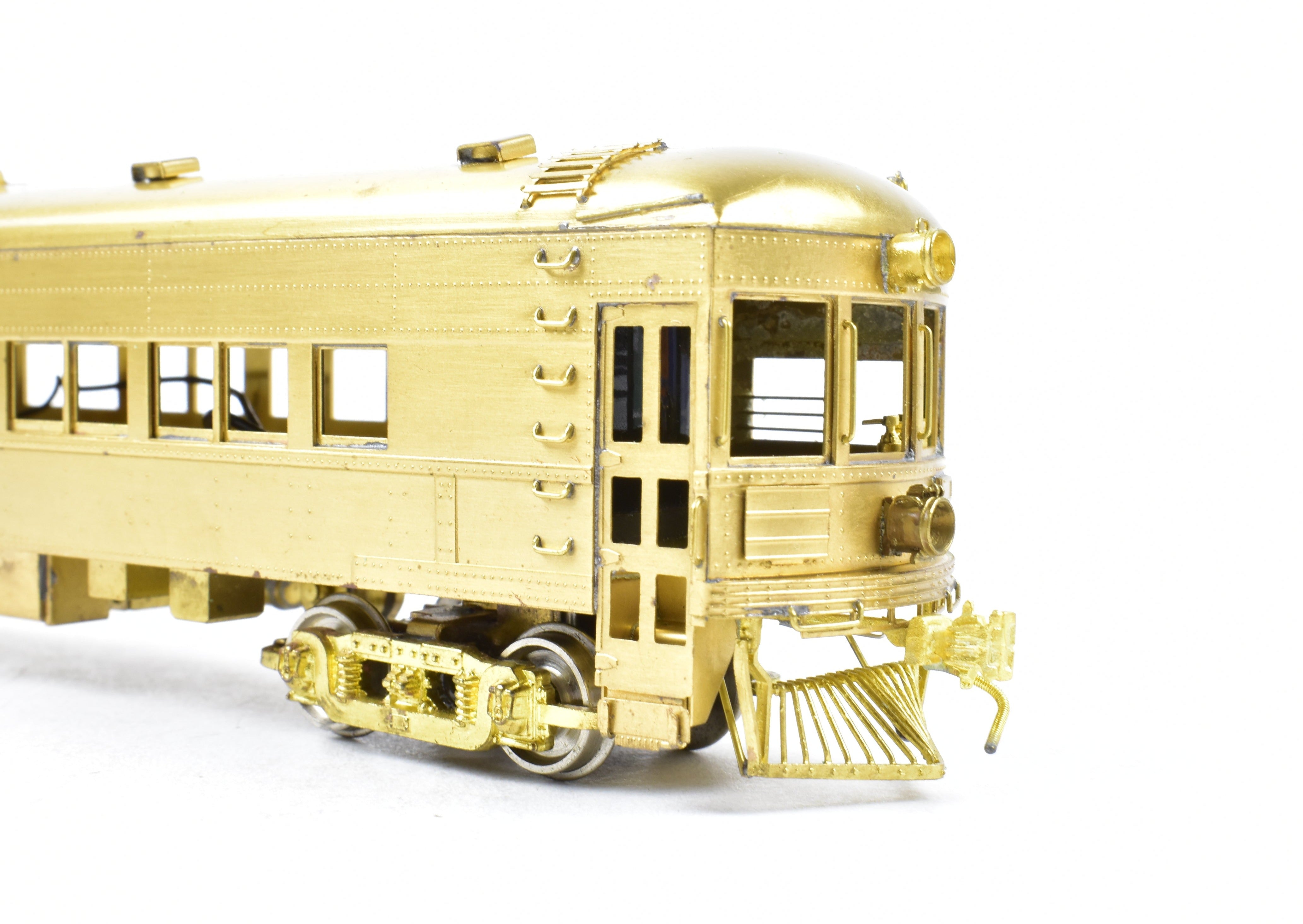 HO Scale Brass GHB International Texas Electric Railway Dallas Express Powered Combine Car Model