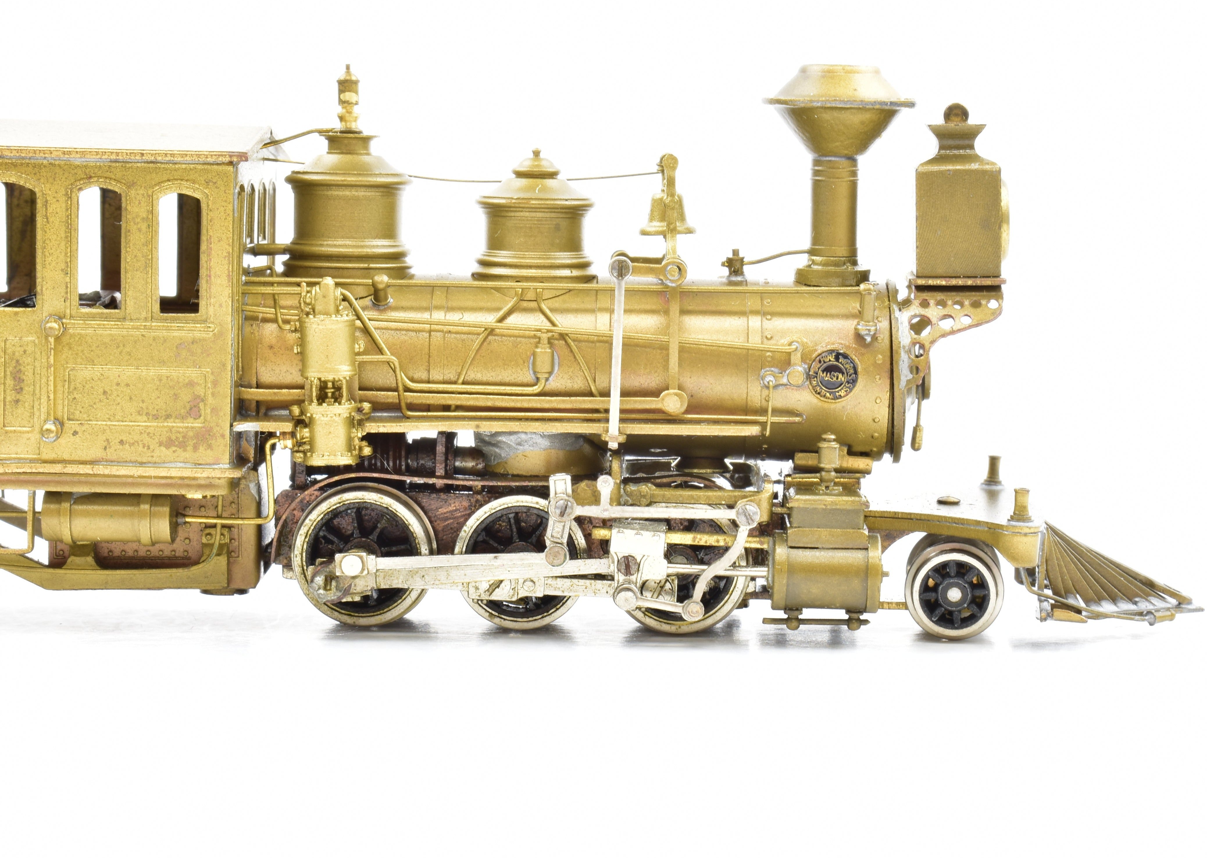 HOn3 Scale Brass Pacific Fast Mail (PFM) Model - United Denver South Park & Pacific Mason Bogie 2-6-6-T Locomotive for Model Train Enthusiasts
