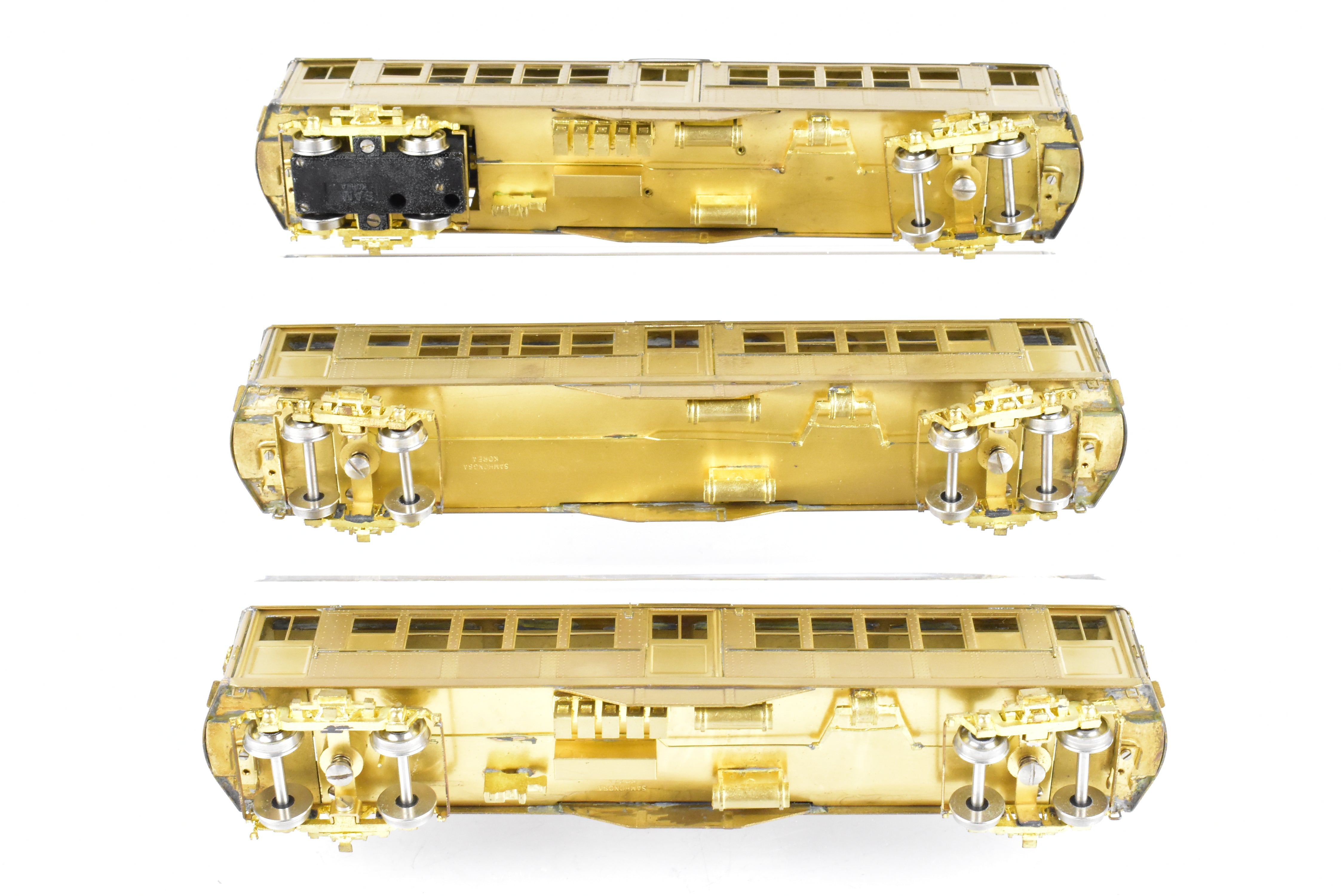 HO Scale Brass IRT New York City Subway 3 - Car Set by WP Car Corp.